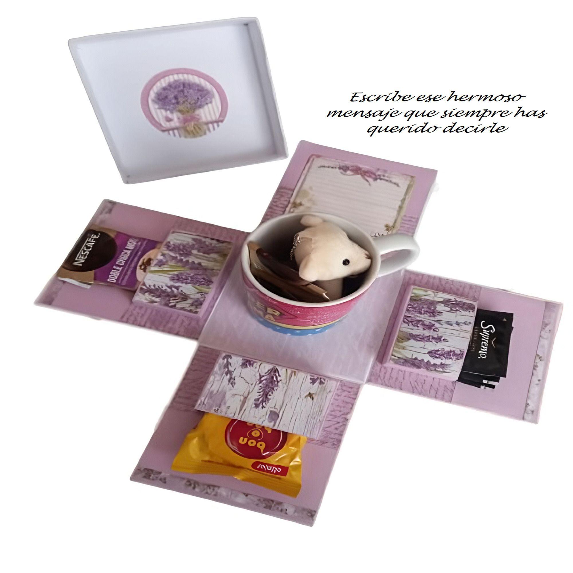 Caja para regalo  - Día de la madre - Rosa-3