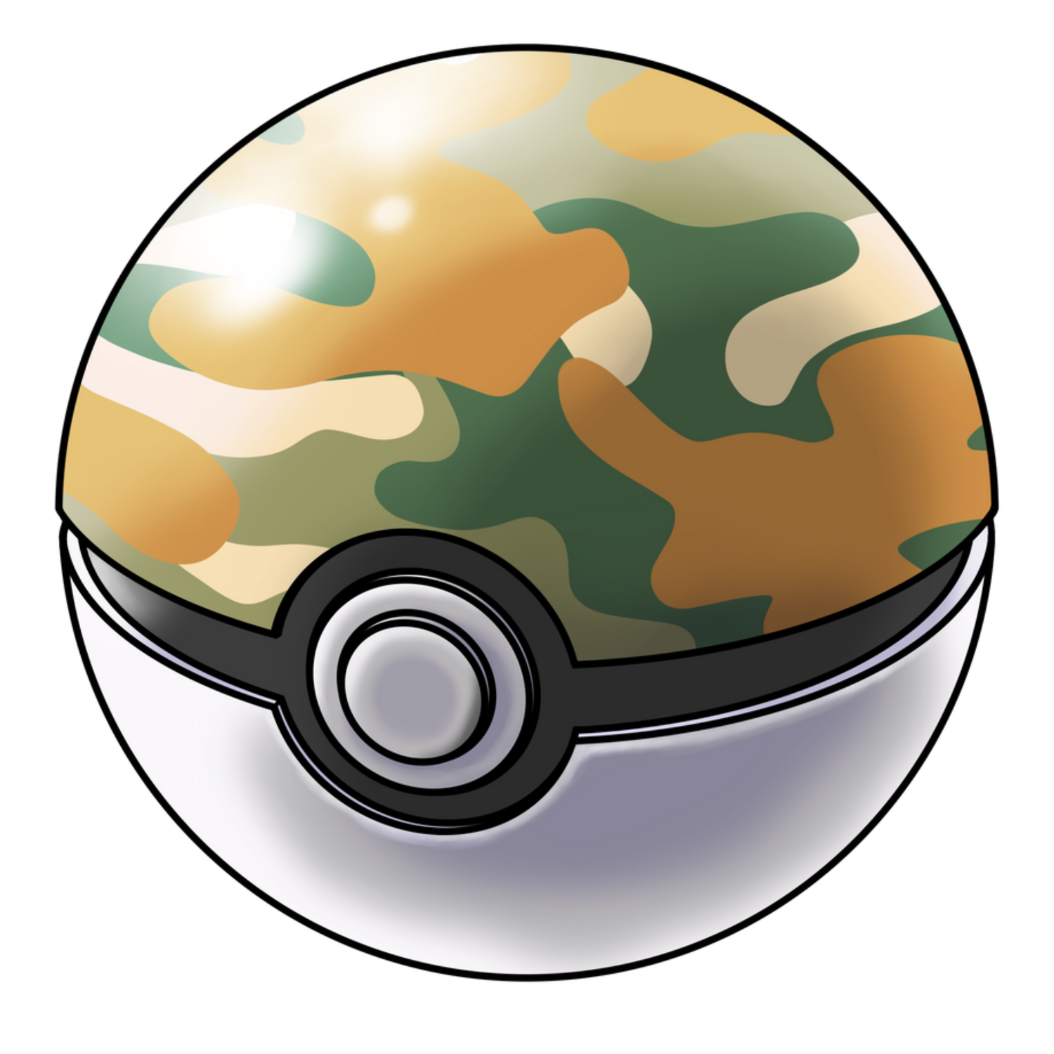 Pokebola - Safari Ball - Bola de safari-0