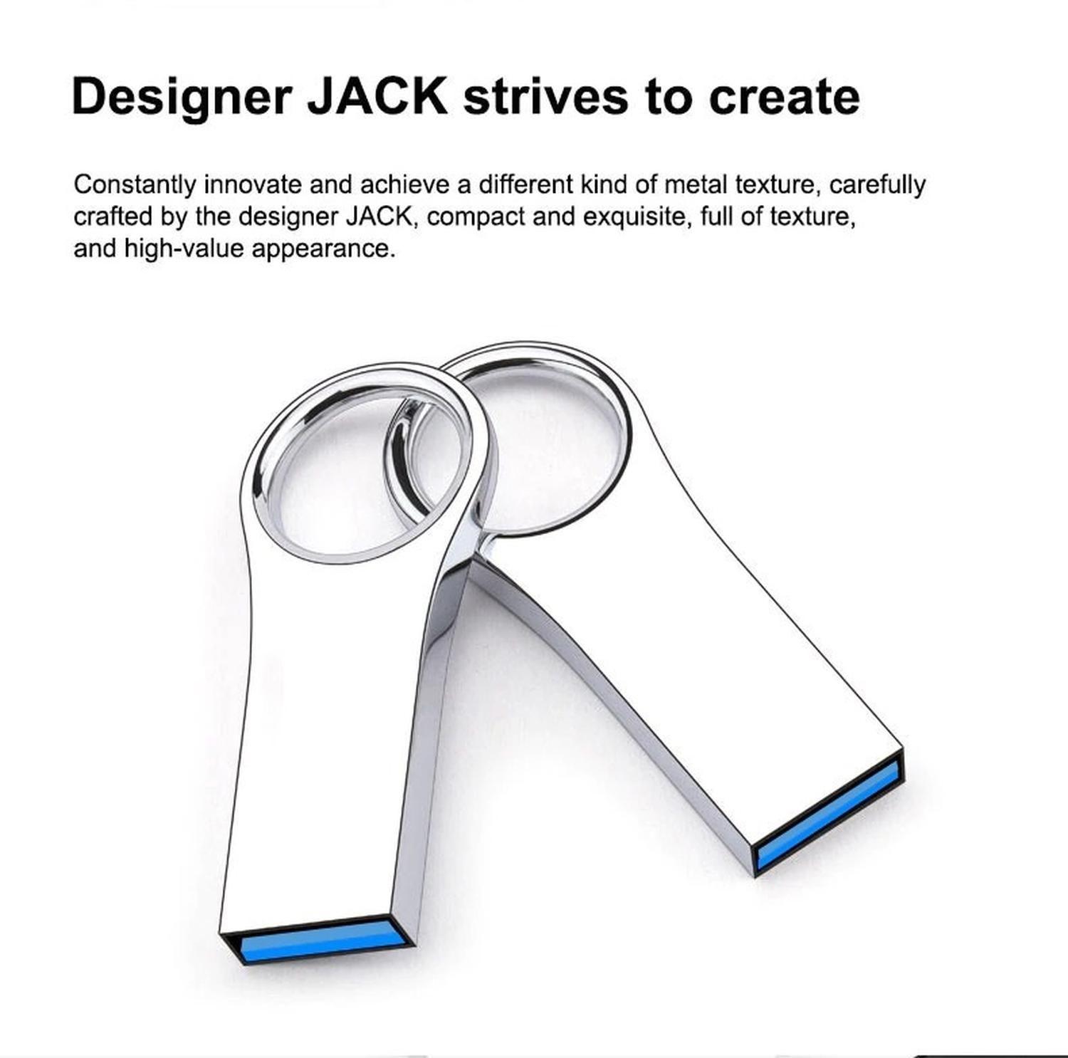 Pendrive Llavero 2tb + Adaptador Usb A Tipo C-3