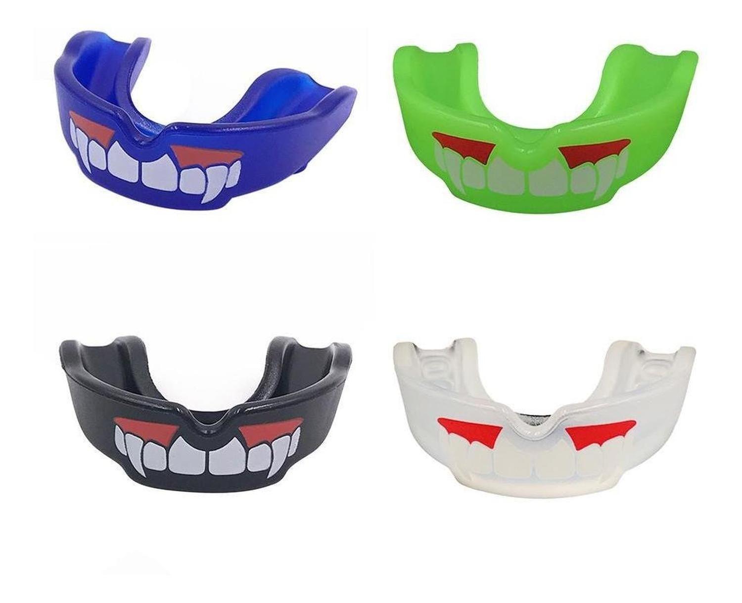 Protector Bucal Dientes Boxeo Rugby - Azul-1