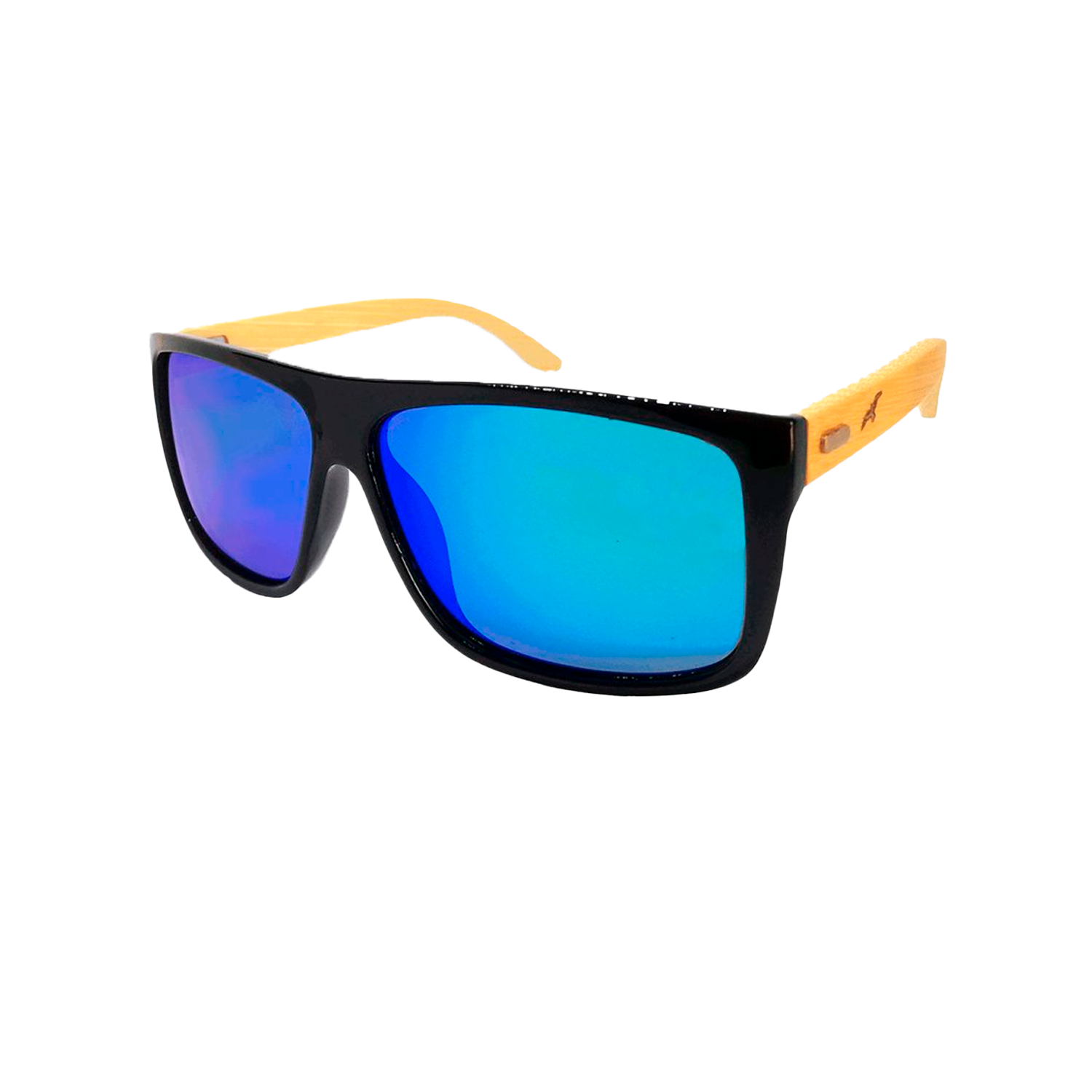 Lentes De Sol Bambu RGU Azul Niba-0