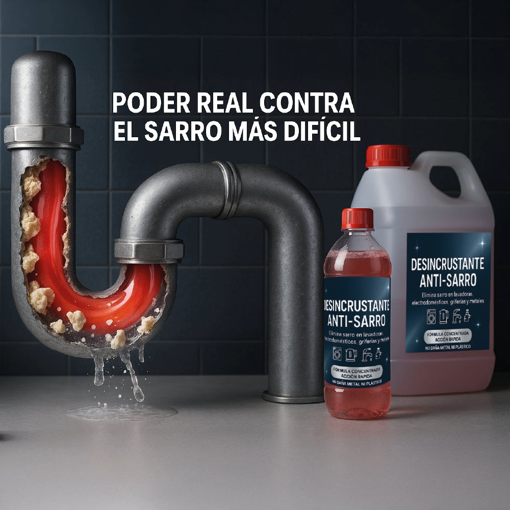Desincrustante Profesional Elimina Sarro Cal y Oxido 5 Litros-1