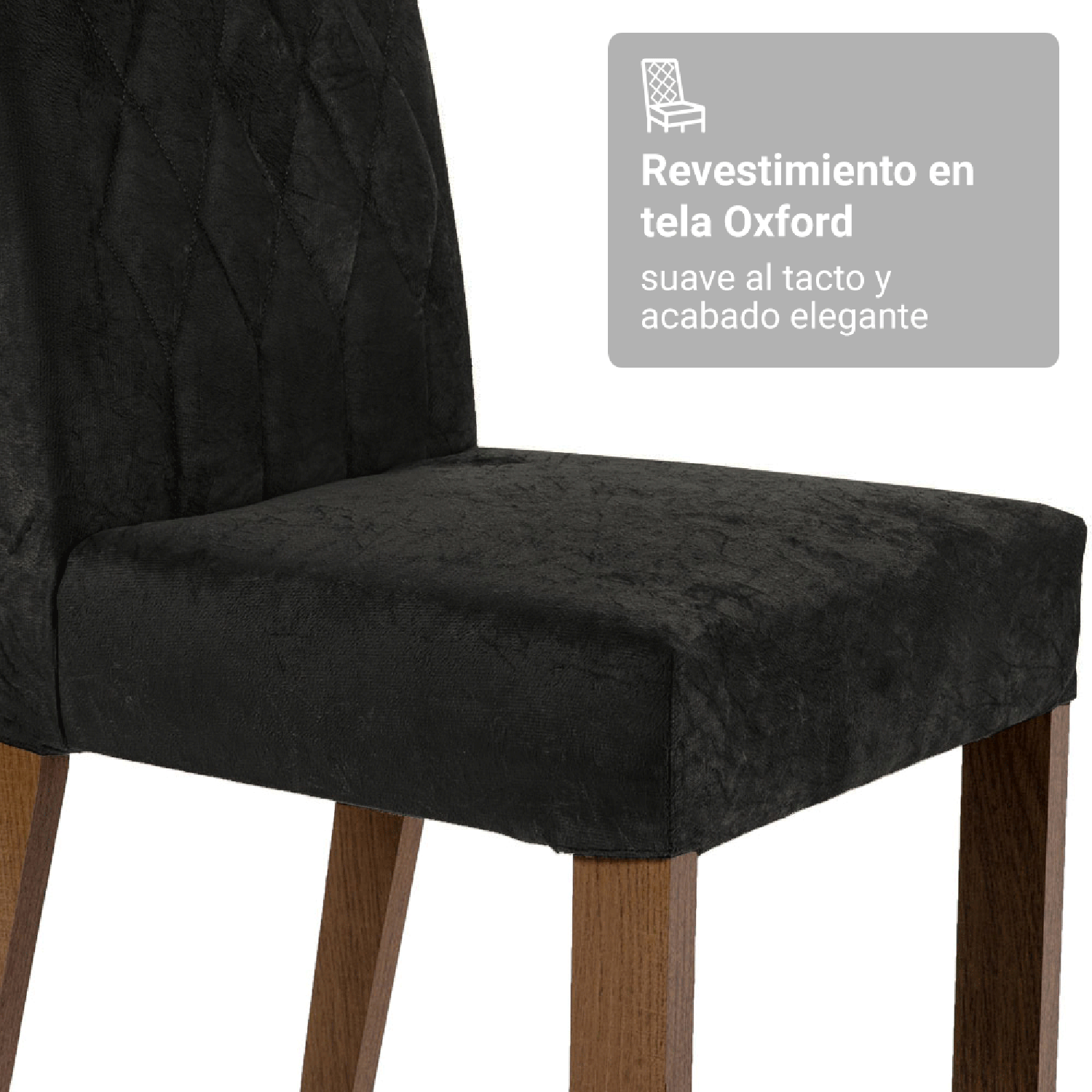 Juego de Comedor Madesa Leila con 8 Sillas Marrón/Oxford-9