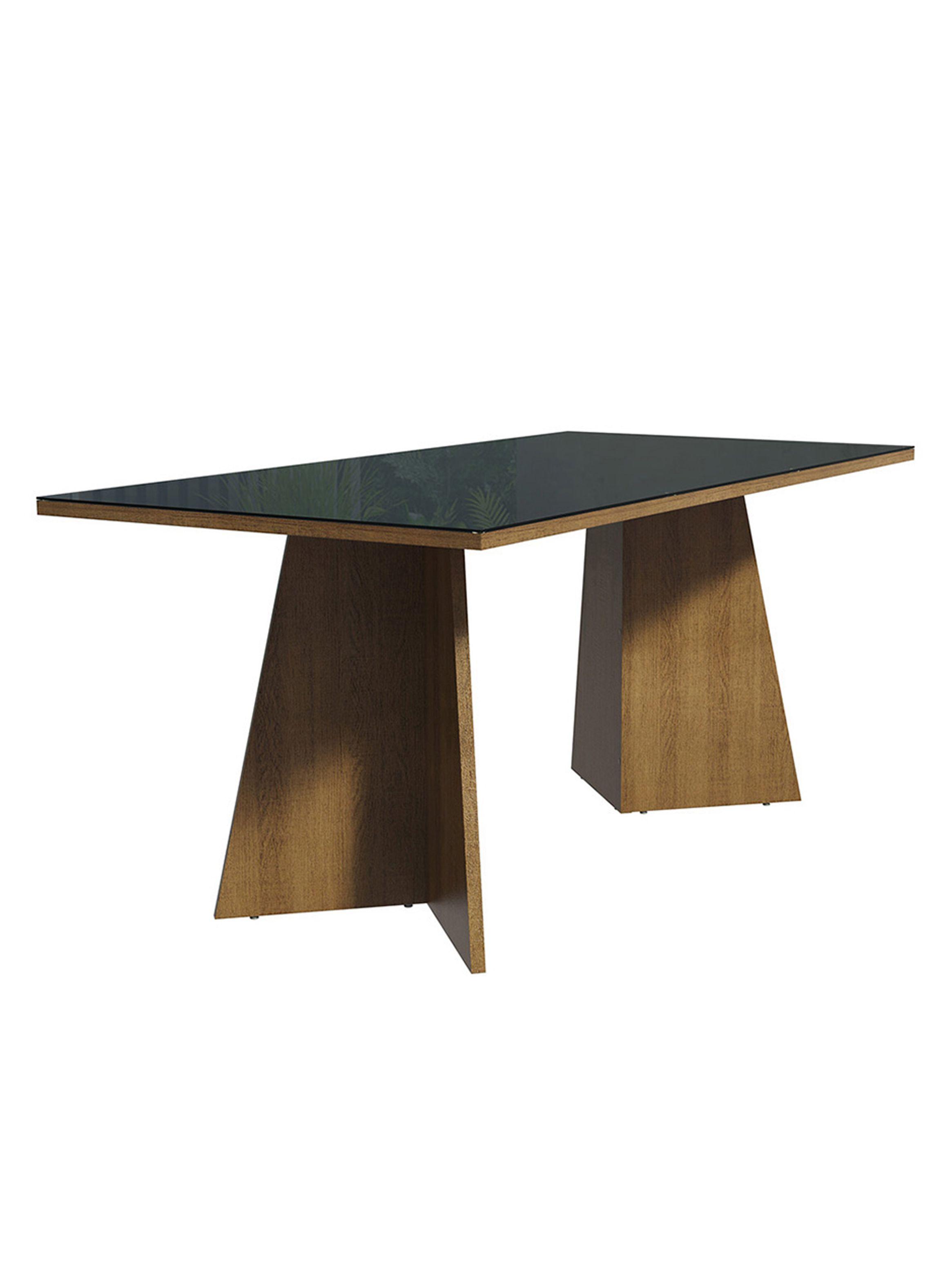 Juego de Comedor Madesa Marissa Marrón/Negro/Silver-6