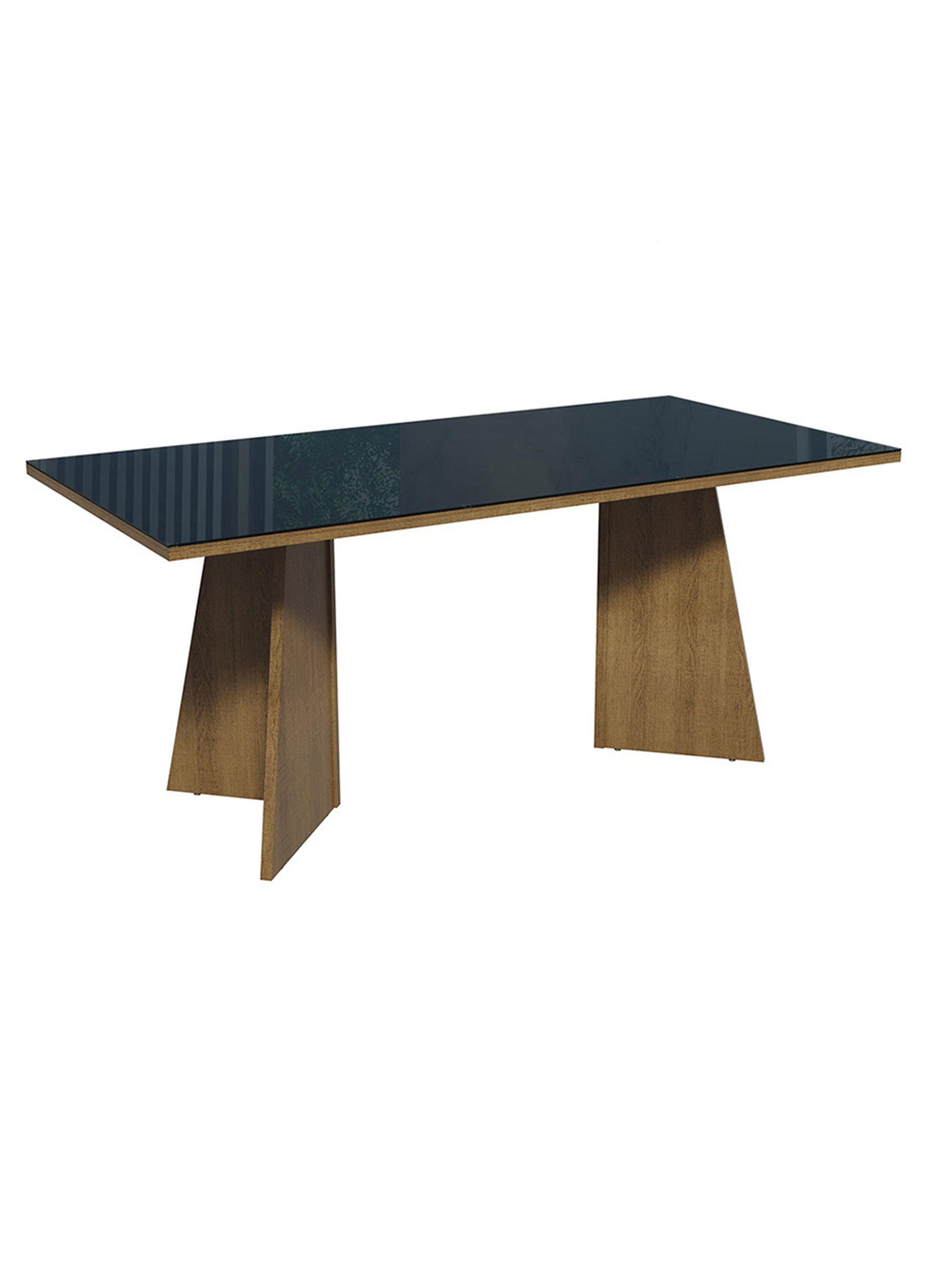 Juego de Comedor Madesa Marissa Marrón/Negro/Silver-7