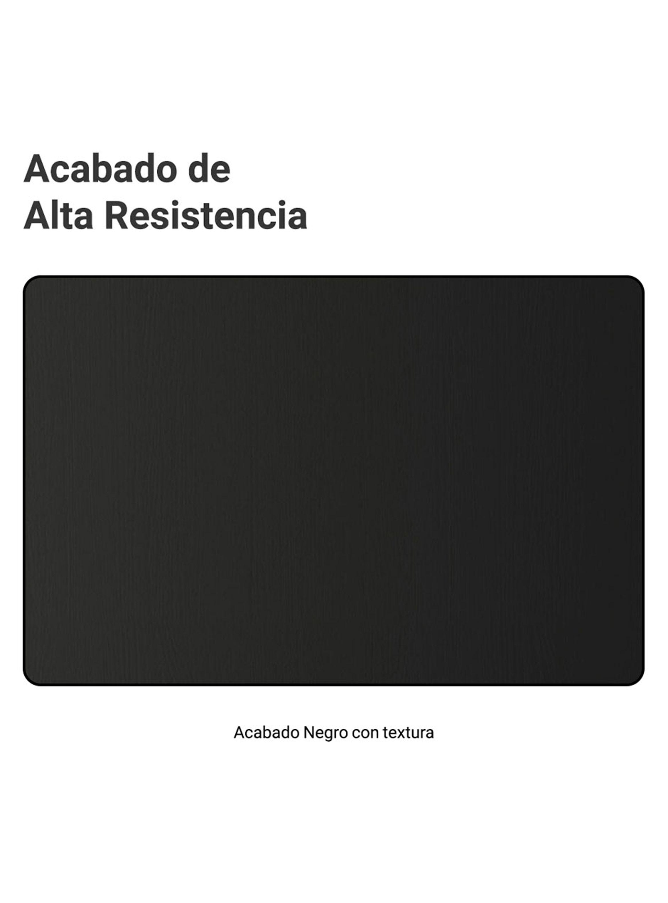 Clóset Madesa Reno 3 Puertas Correderas Negro/Blanco-9