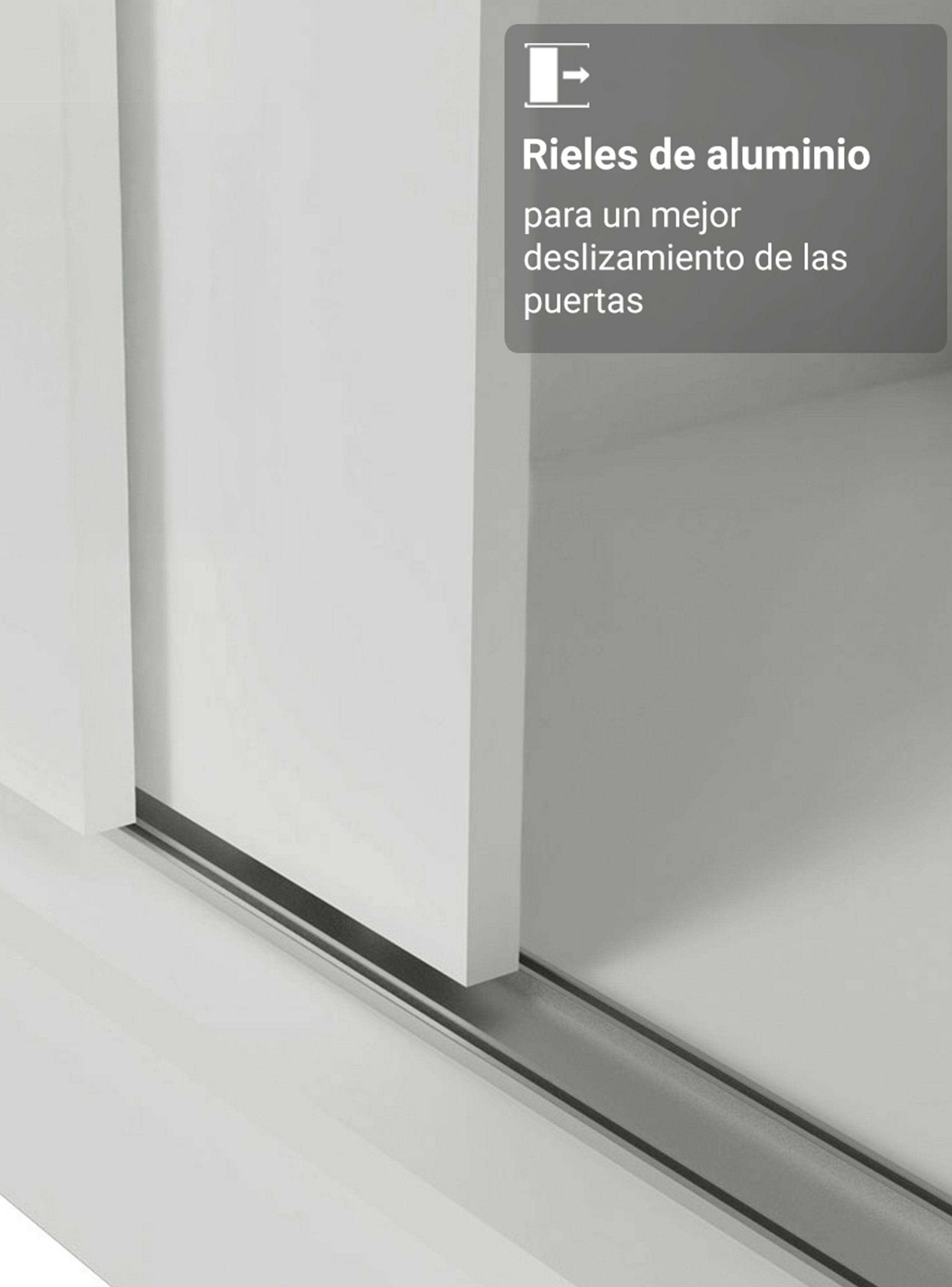Clóset Madesa Max 2 Puertas Correderas Blanco-8