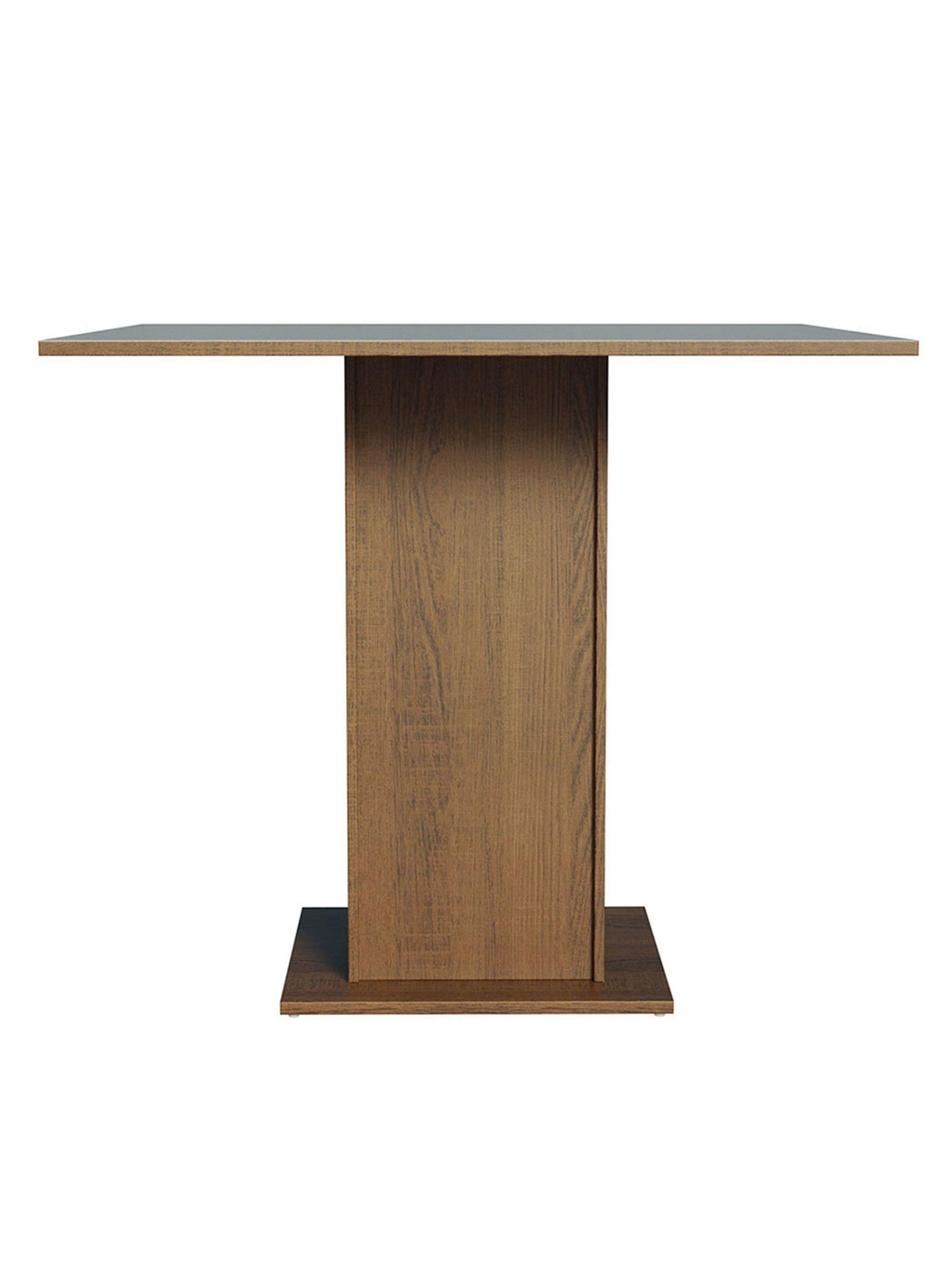 Mesa de Comedor Madesa 5363 Cuadrada Marrón/Gris-3