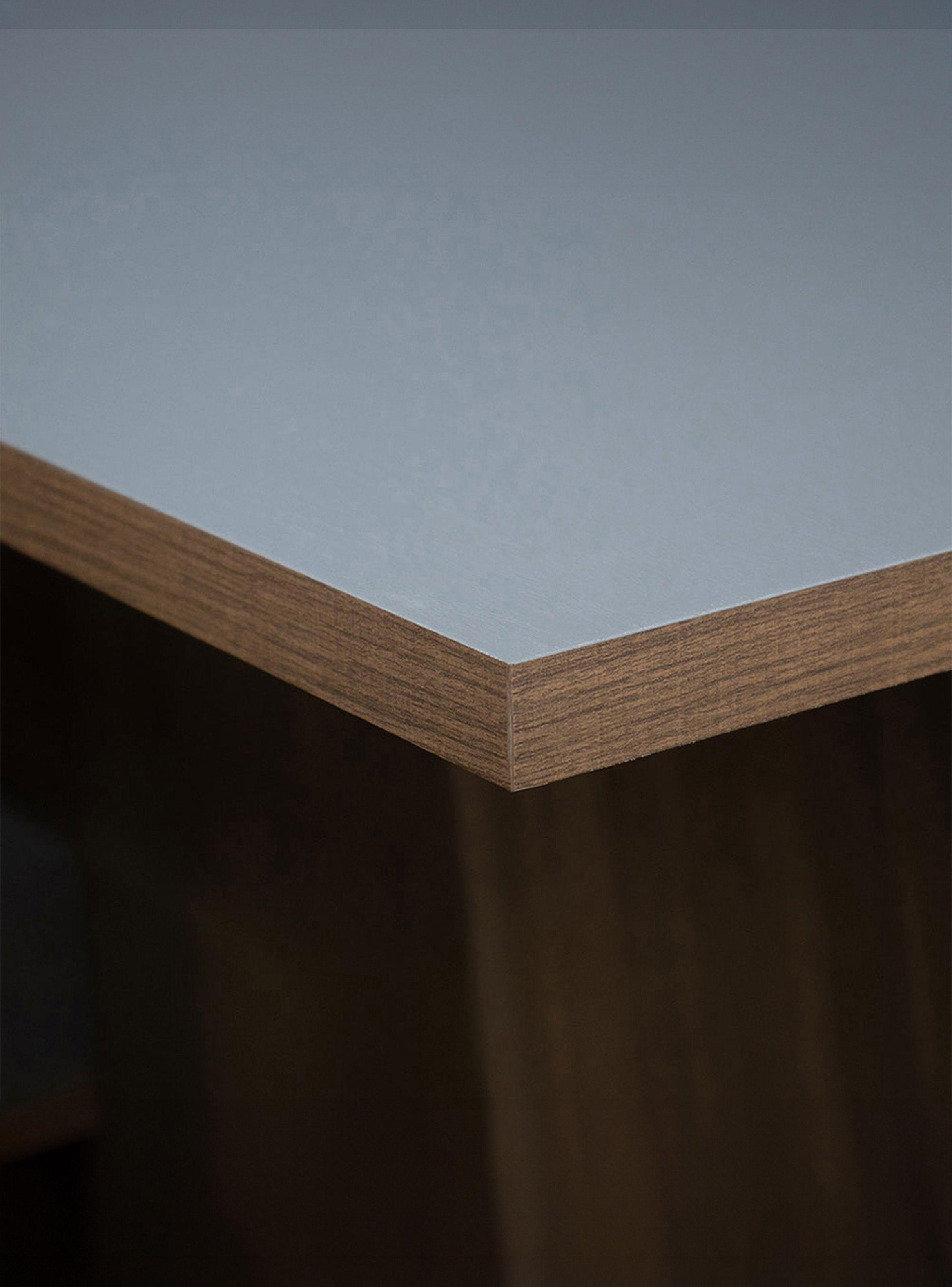 Mesa de Comedor Madesa 5363 Cuadrada Marrón/Gris-4