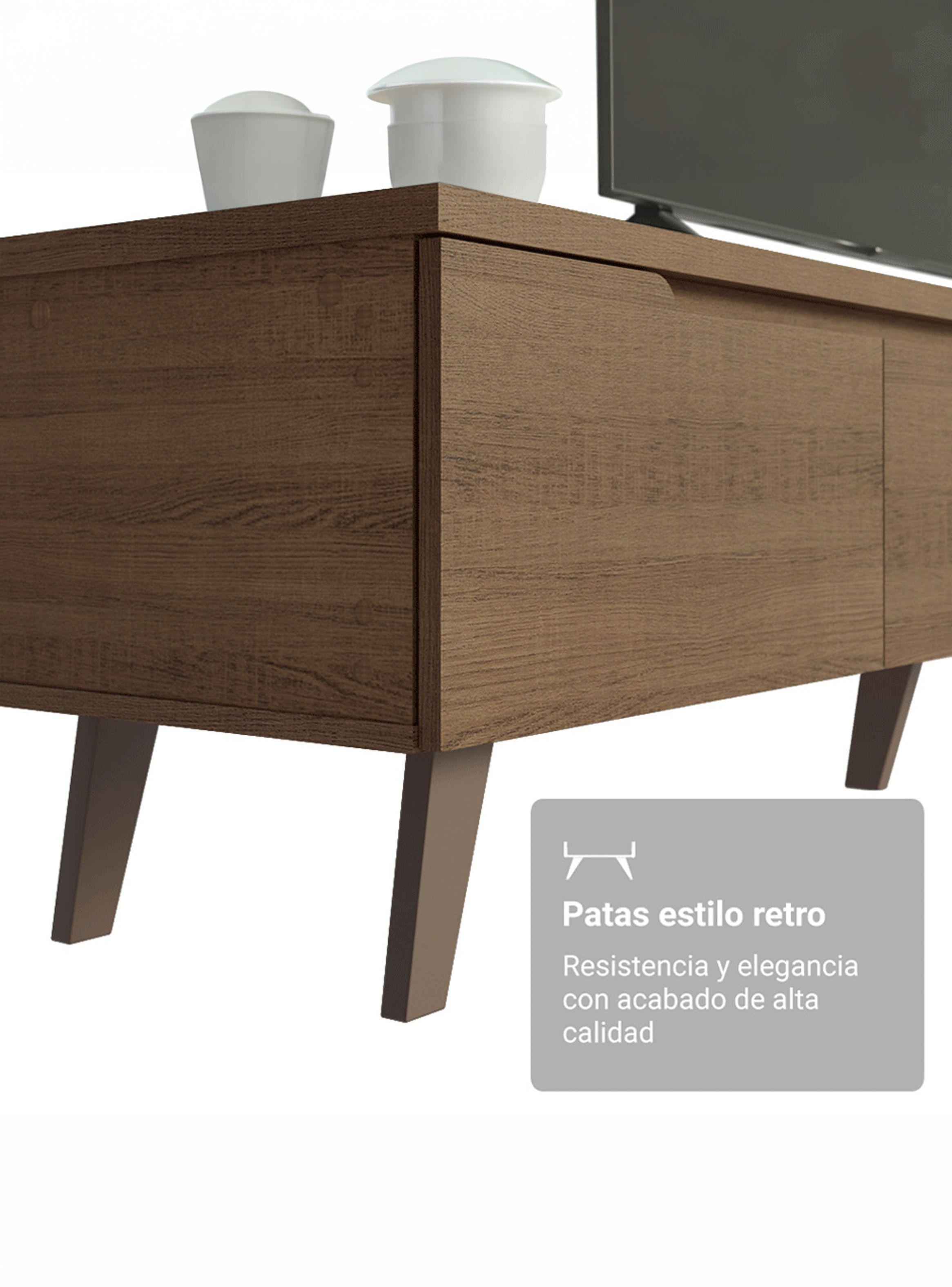Rack para TV Hasta 75 Pulgadas Madesa Dune Marrón-5
