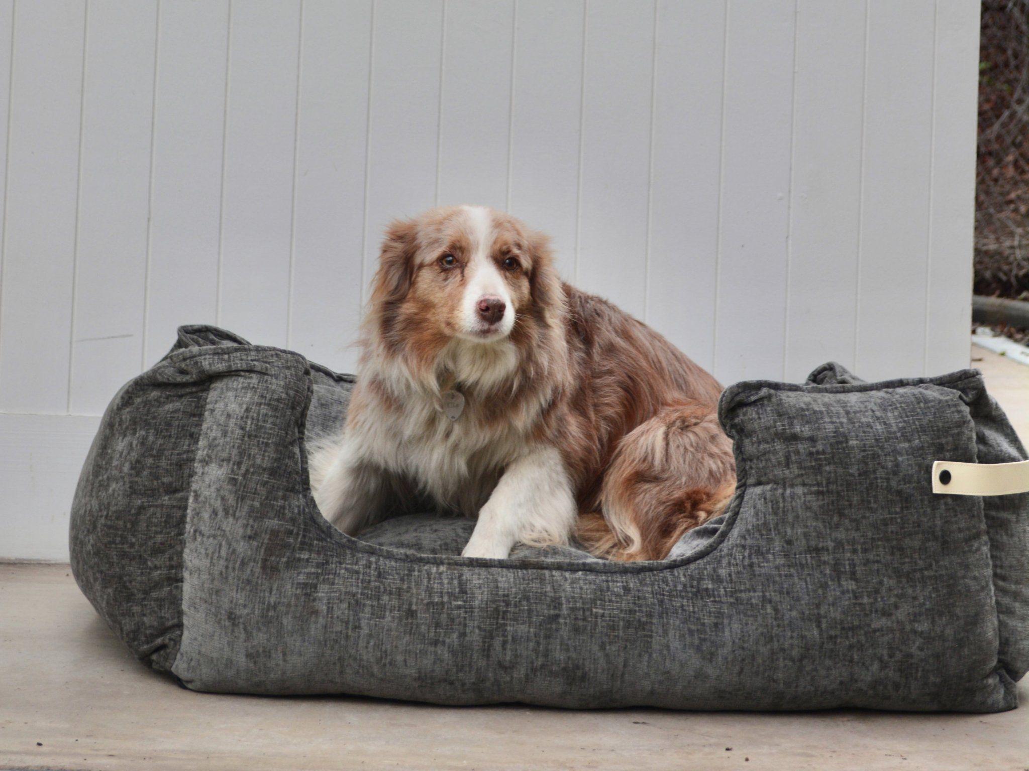 Cama mascotas Diana Deluxe Gris L Dog Republic-2