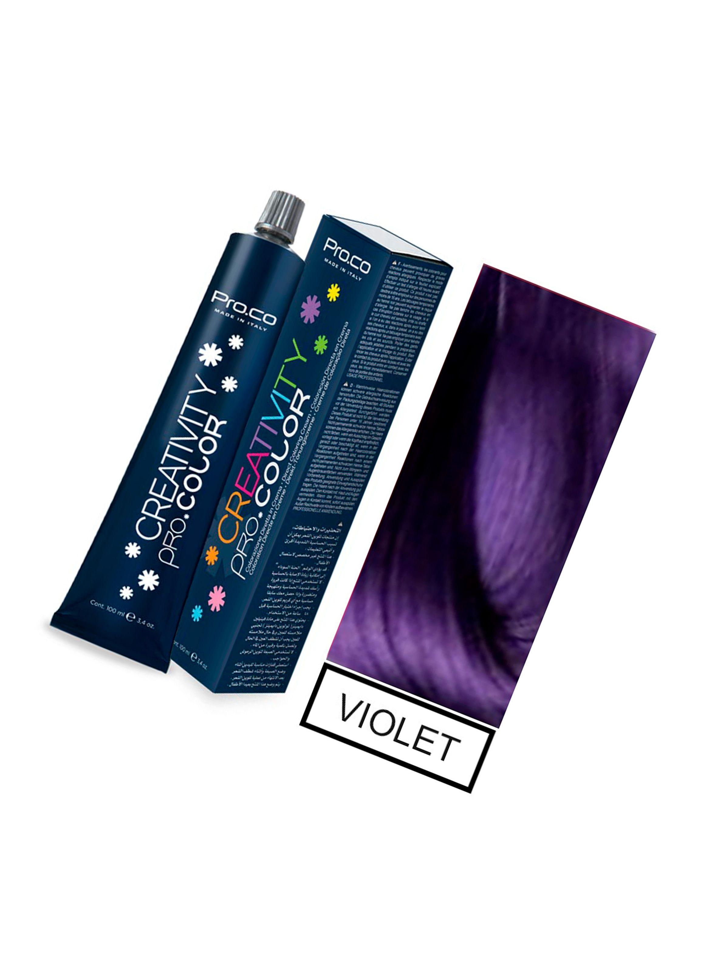Tintura Fantasia Creativity Pro.color BBcos Tono Violeta 100ml-1