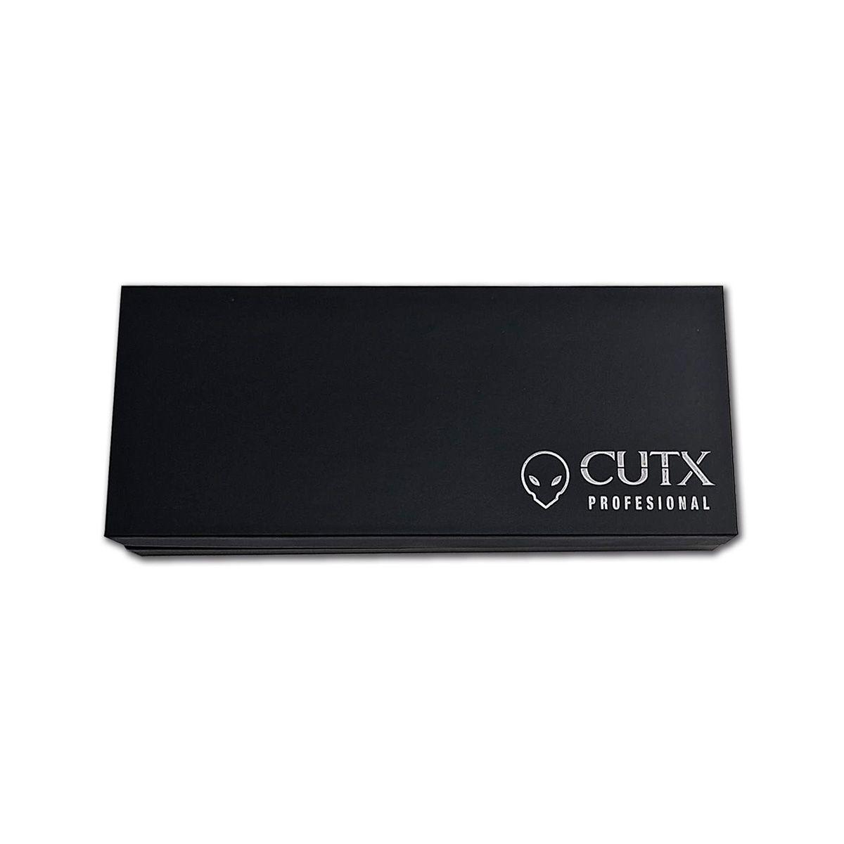 Tijera CUTX Esculpidora 5,5" color Gris mate INCLUYE ESTUCHE-2