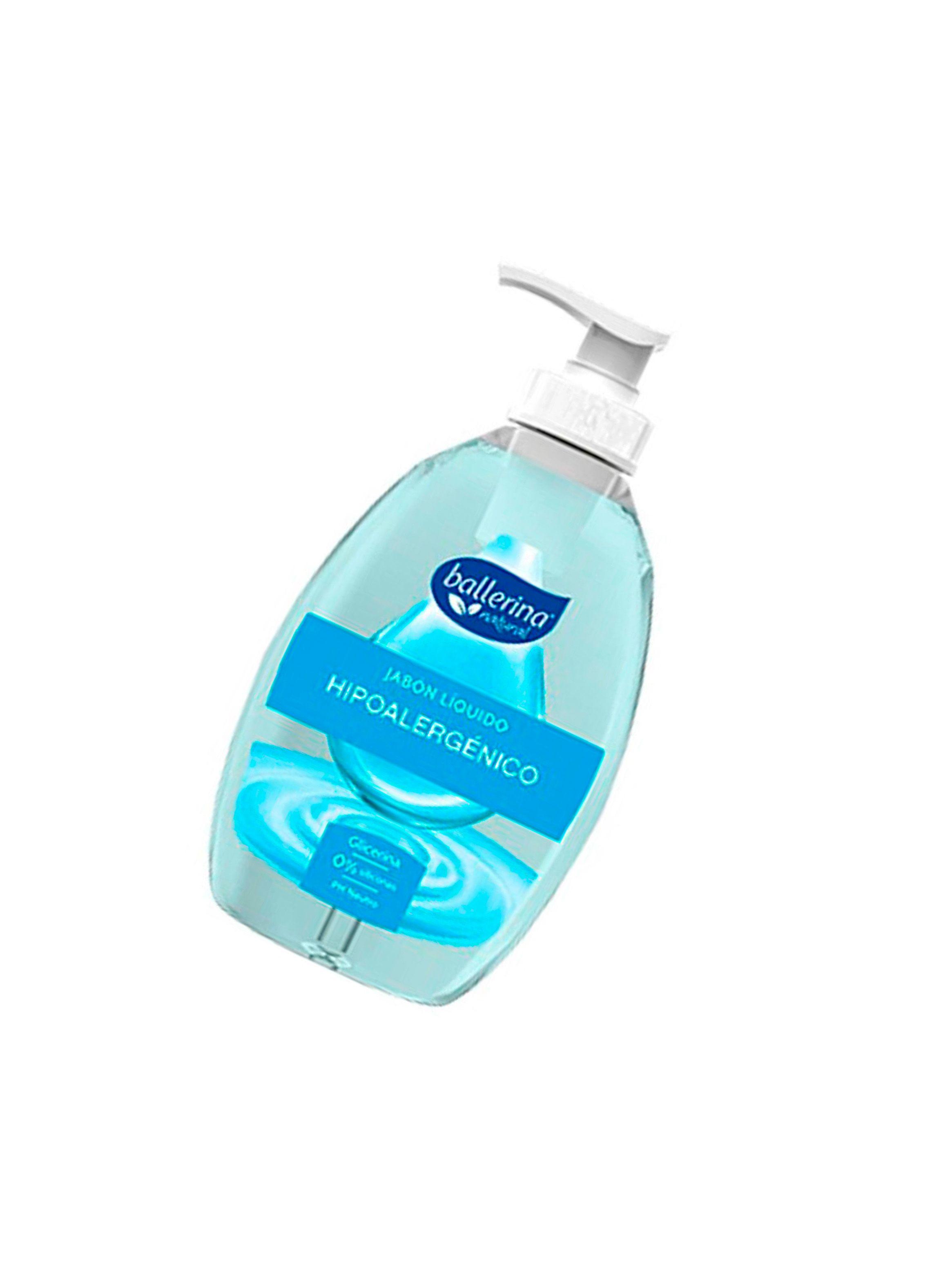 Jabón Líquido Ballerina Hipoalergénico 350ML-1