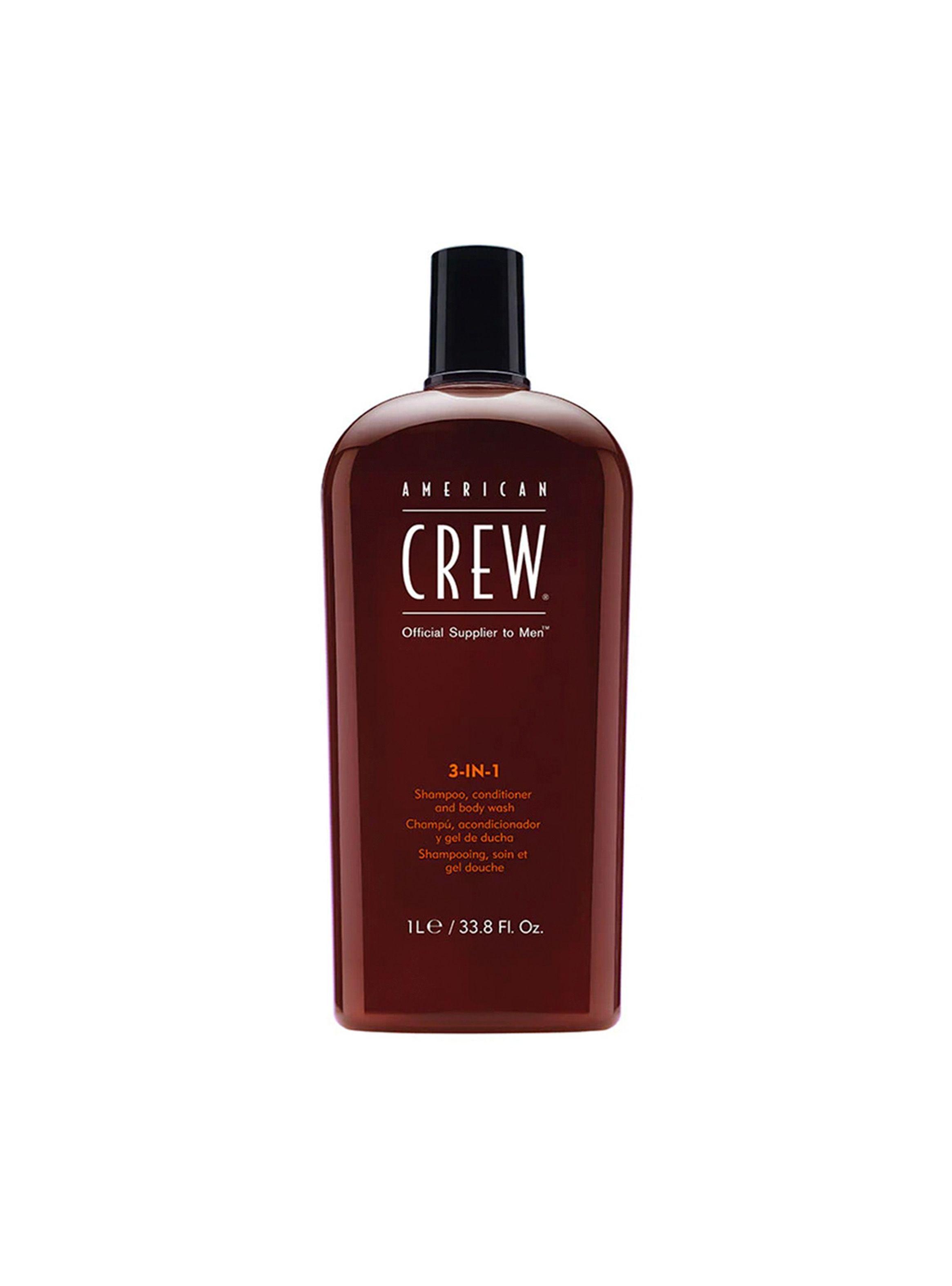 AMERICAN CREW - Classic 3 In 1 Shampoo, acondicionador y body wash 1000ml-0