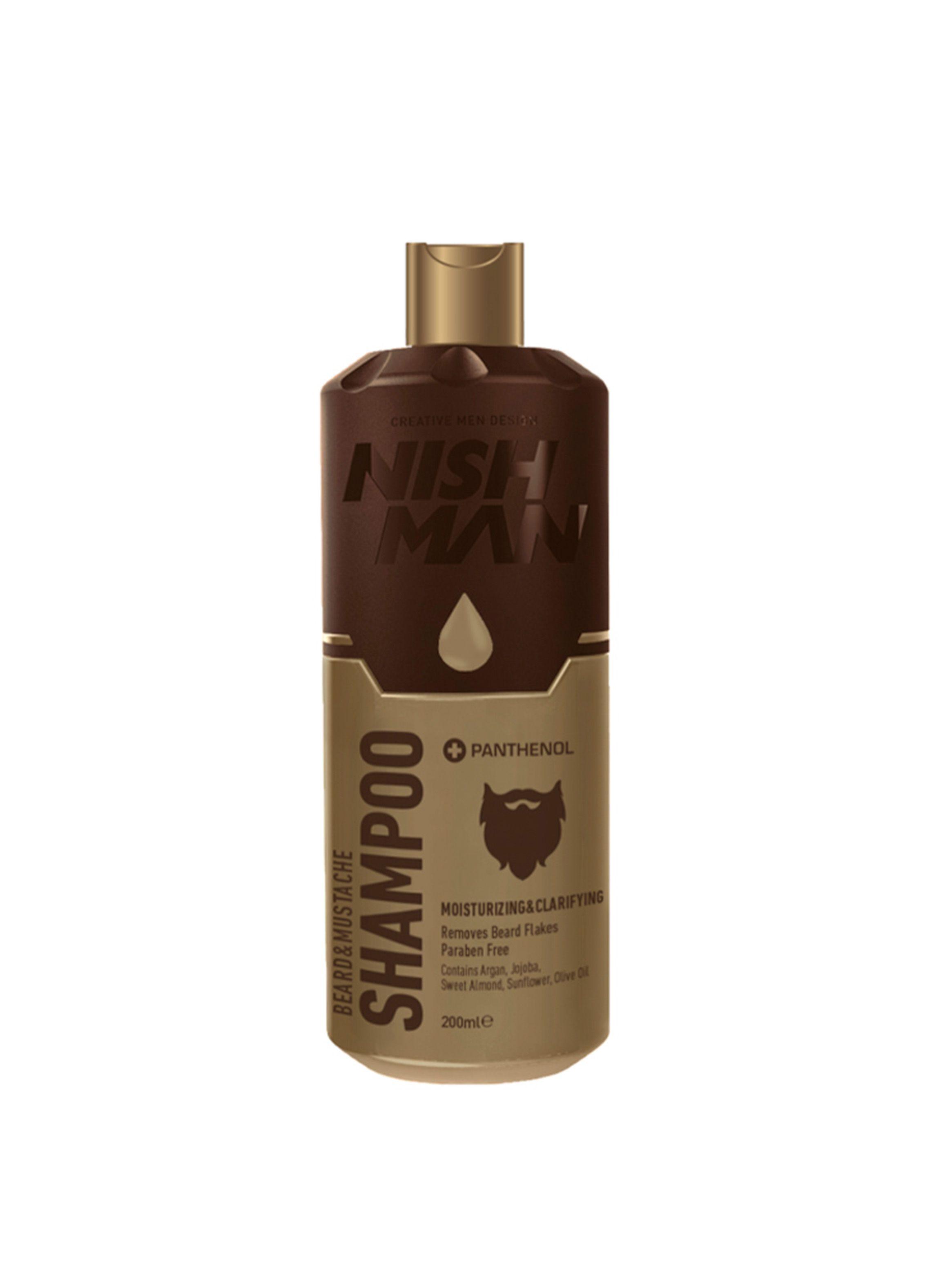 Nishman - Shampoo Para Barba Aloe Vera Y Argán 200 Ml-0