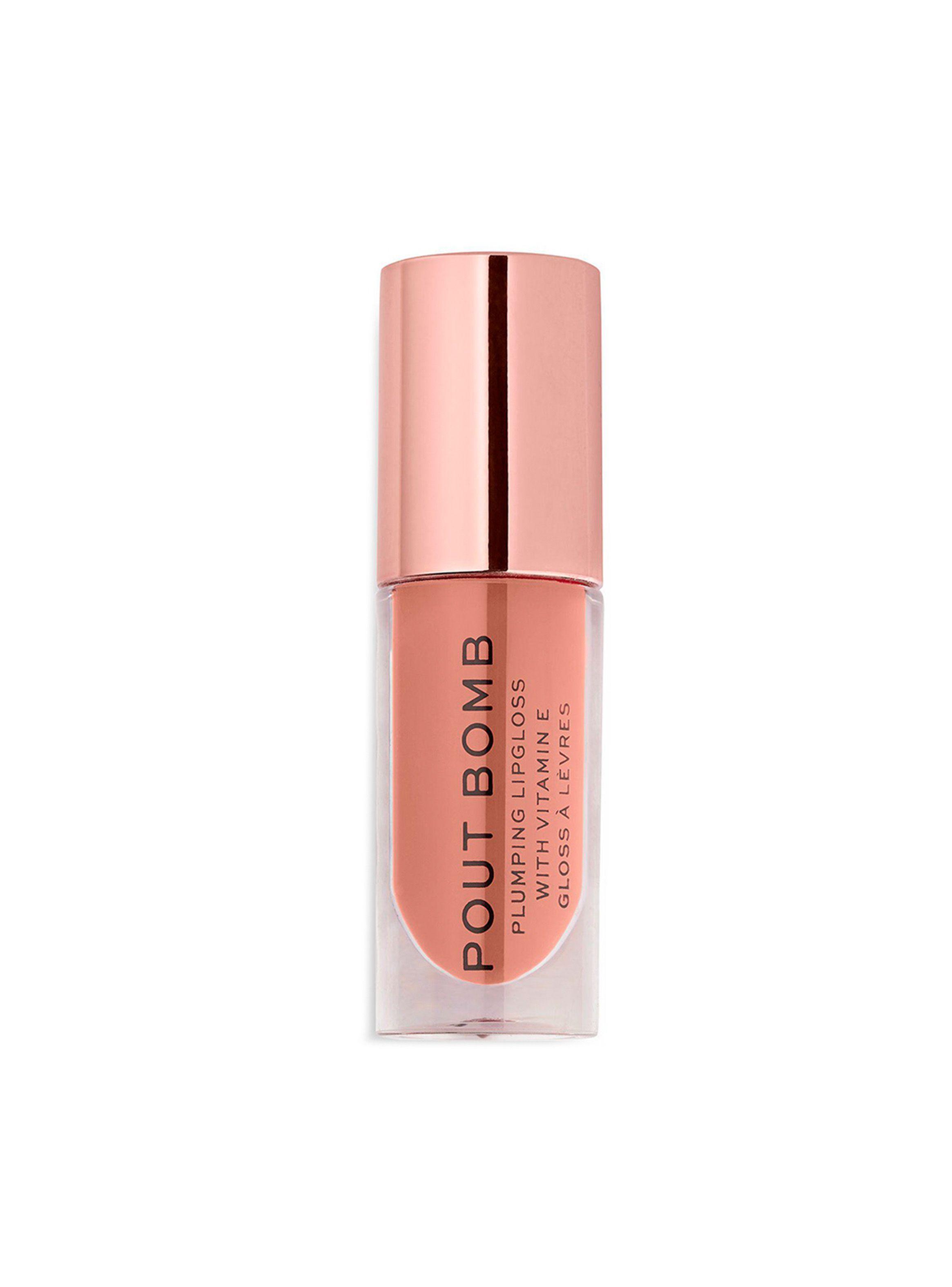 Brillo de labios voluminizador Revolution Pout Bomb 4.6ML - CANDY PINK-0