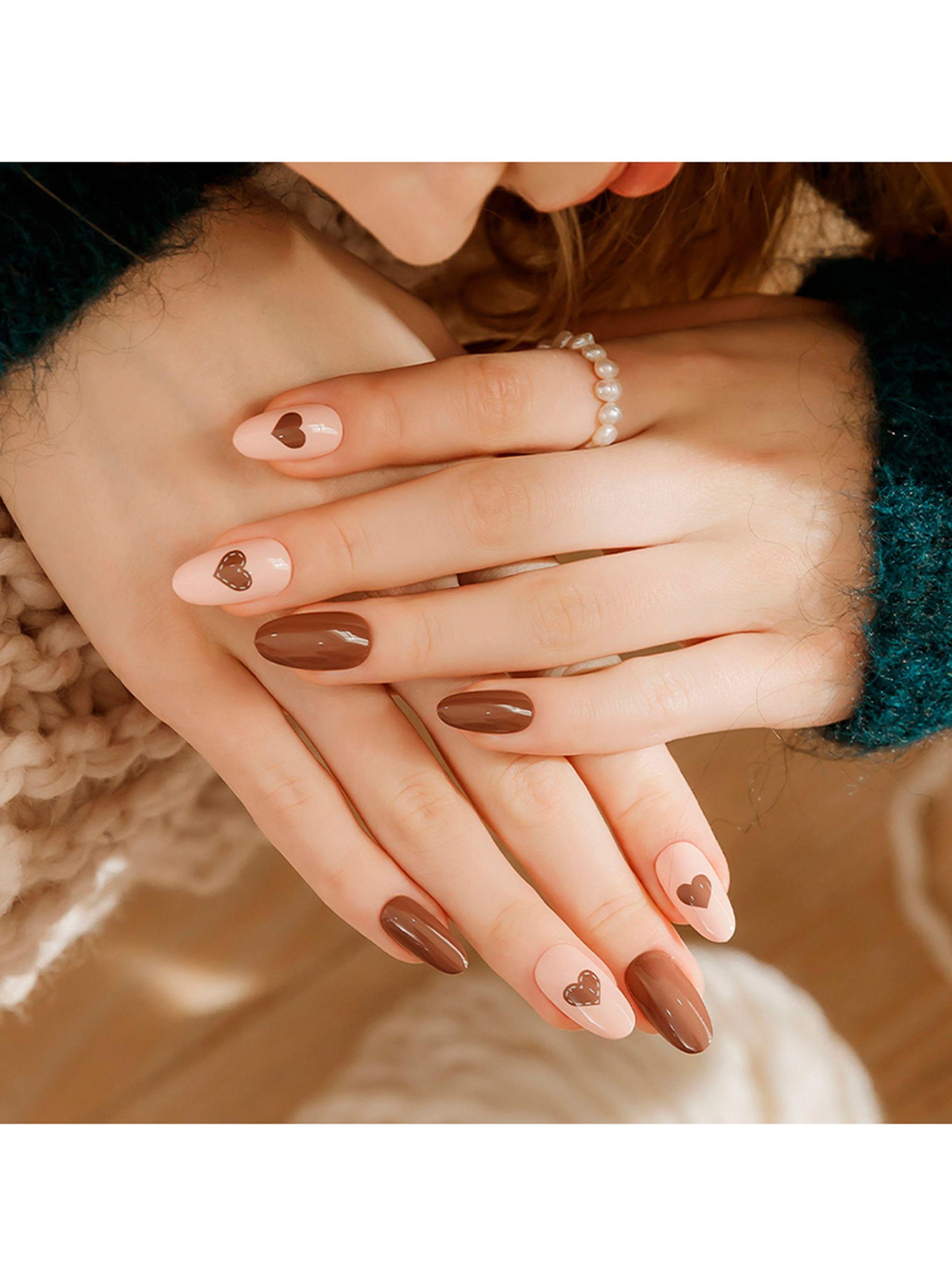 MUZMAK - Uñas Press On Lovey Dovey Almond 36 U.-2