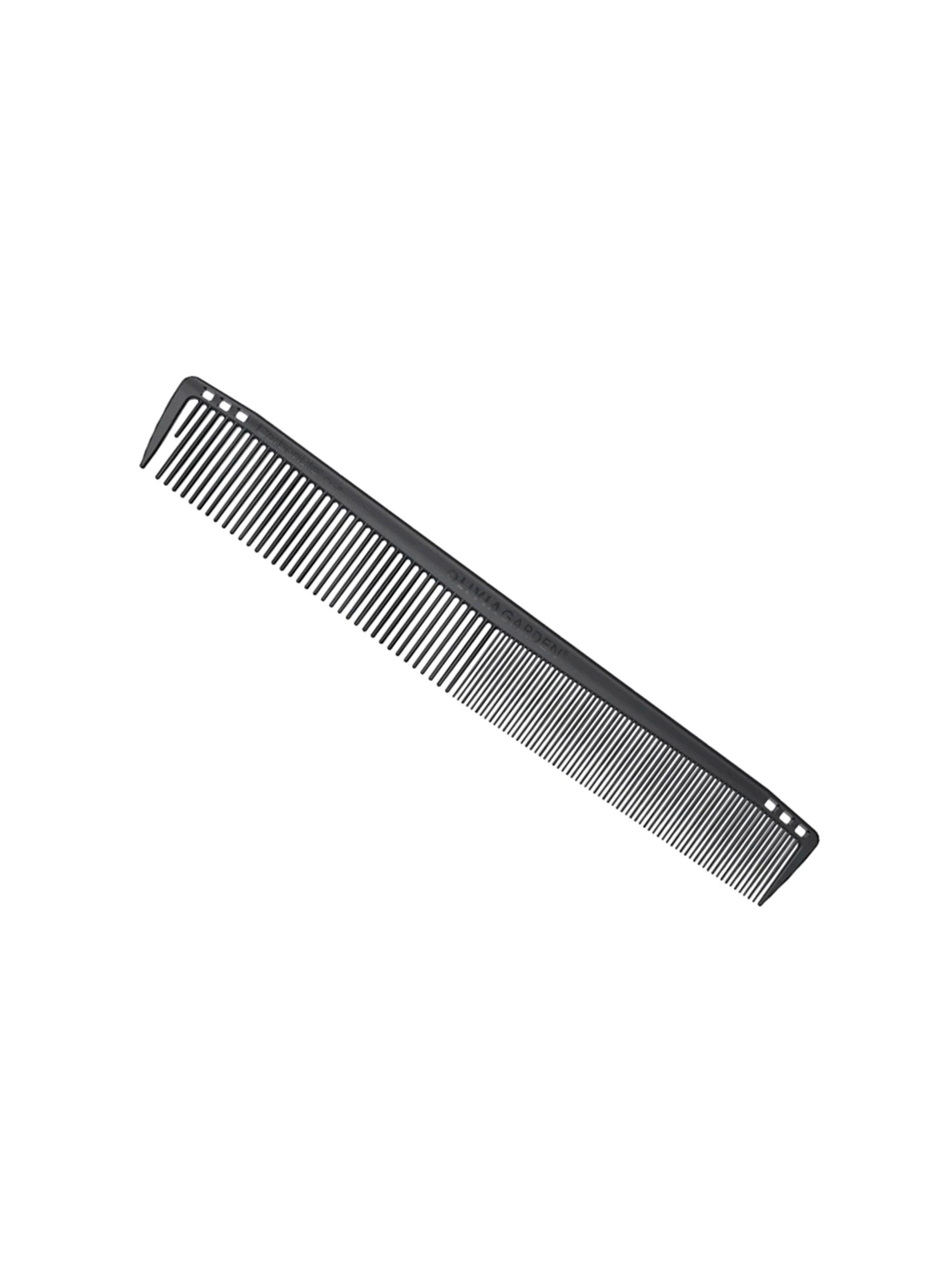 OLIVIA GARDEN peine de carbón profesional para corte 8"-0
