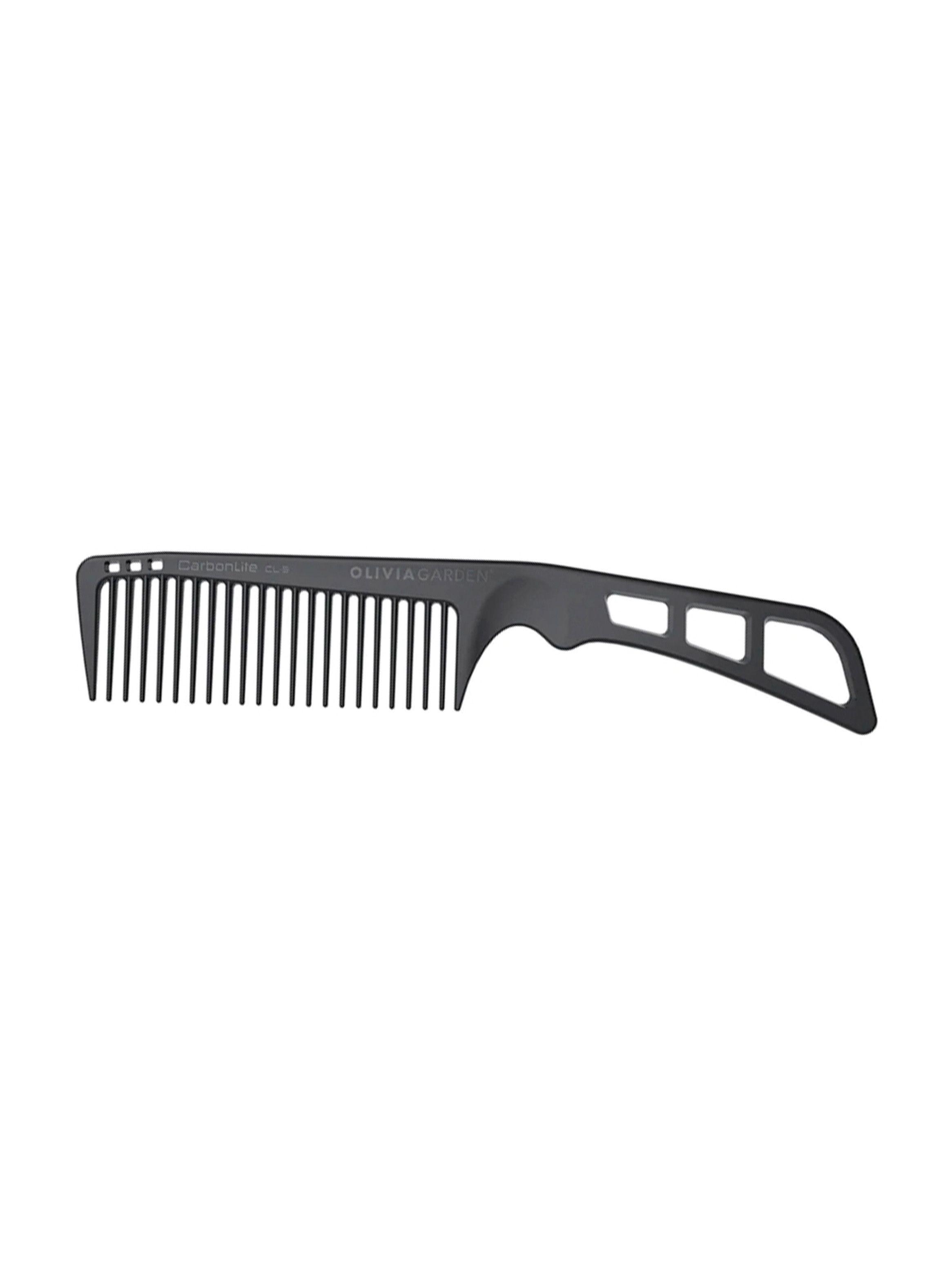 OLIVIA GARDEN peine de carbón profesional para corte 8"-1