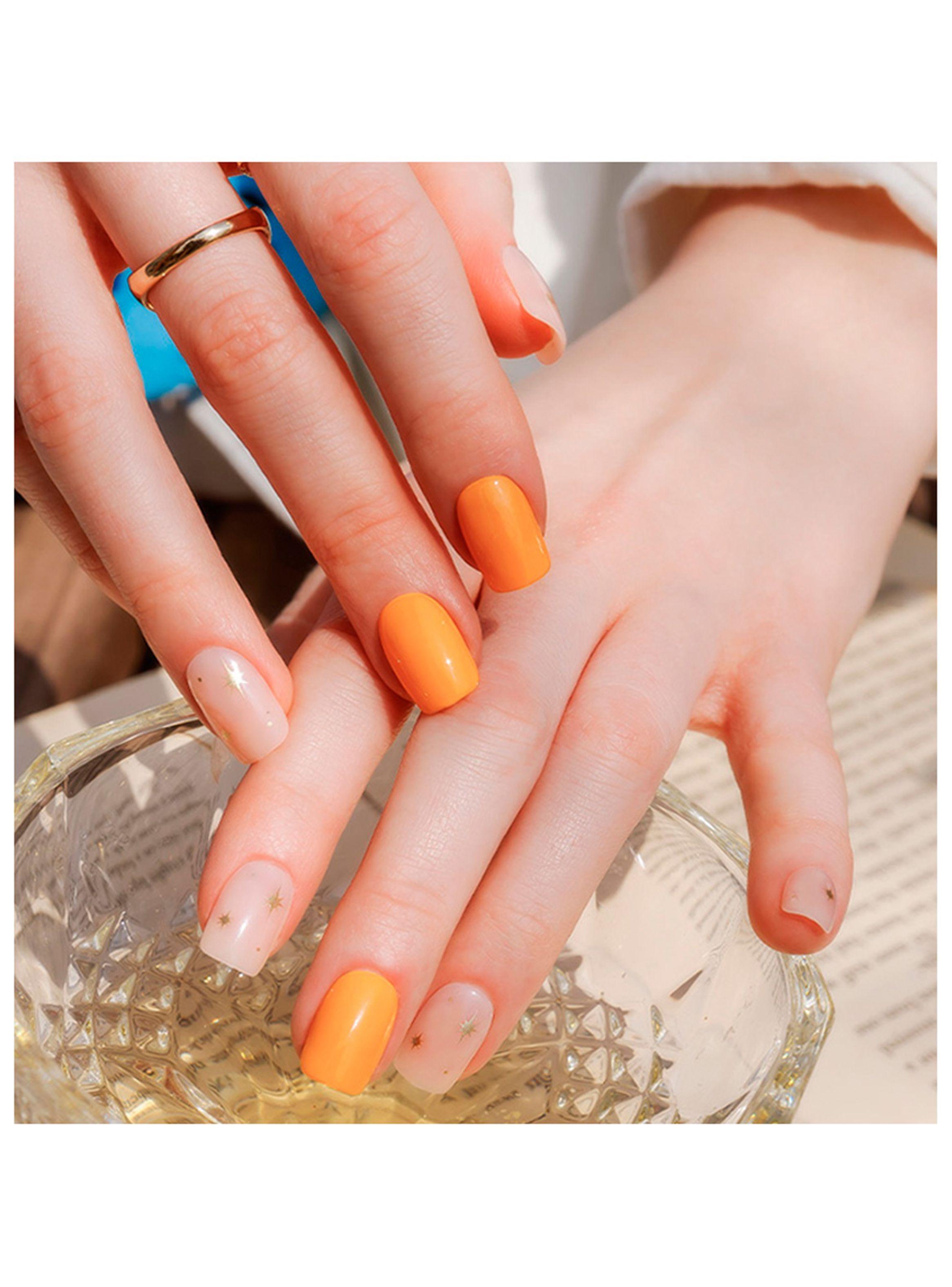 MUZMAK - Uñas Press On Starlight Regular Square 36 U.-2