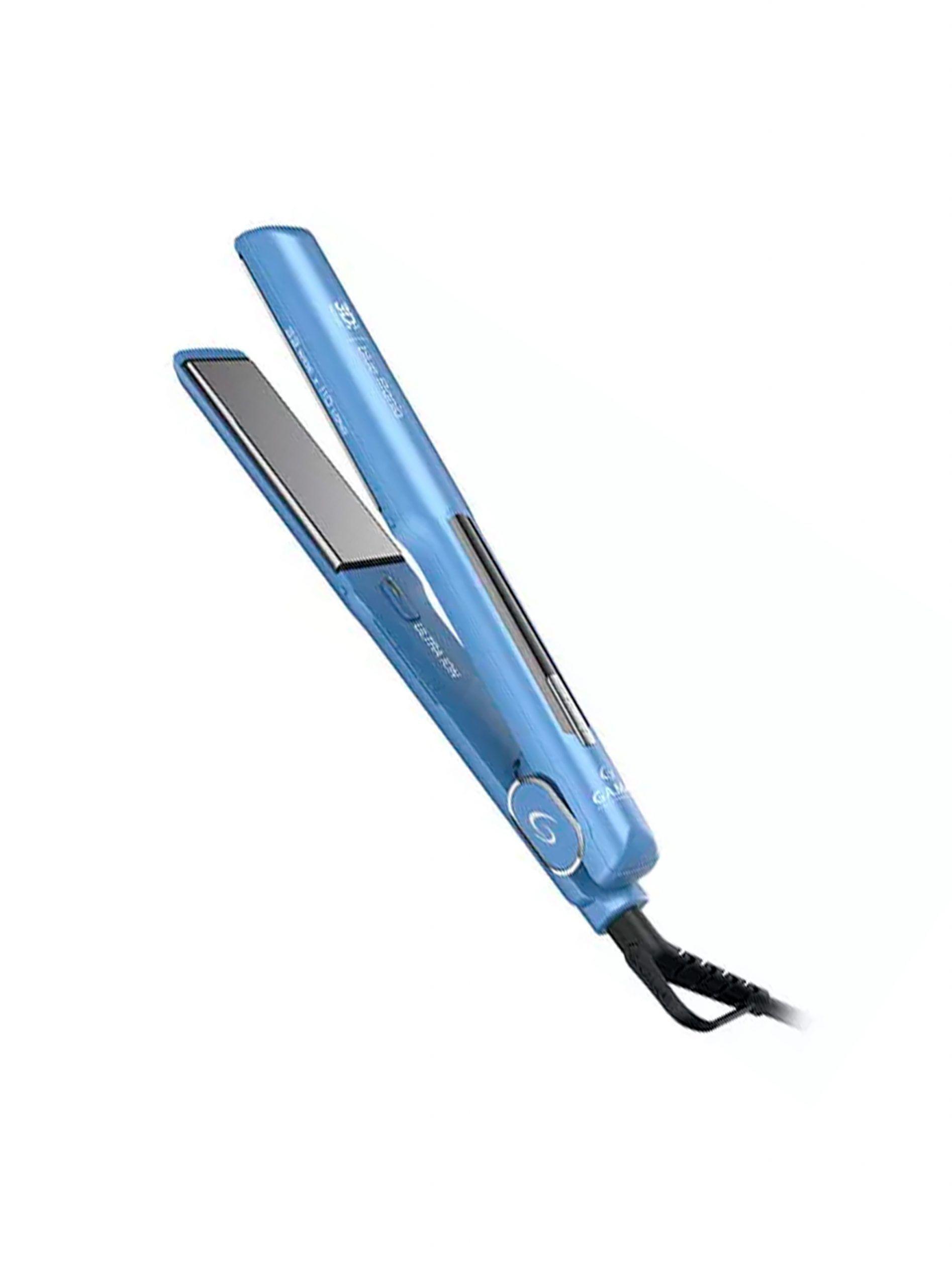 Plancha De Cabello Gama Blue Titanio Starlight 3d Therapy-0