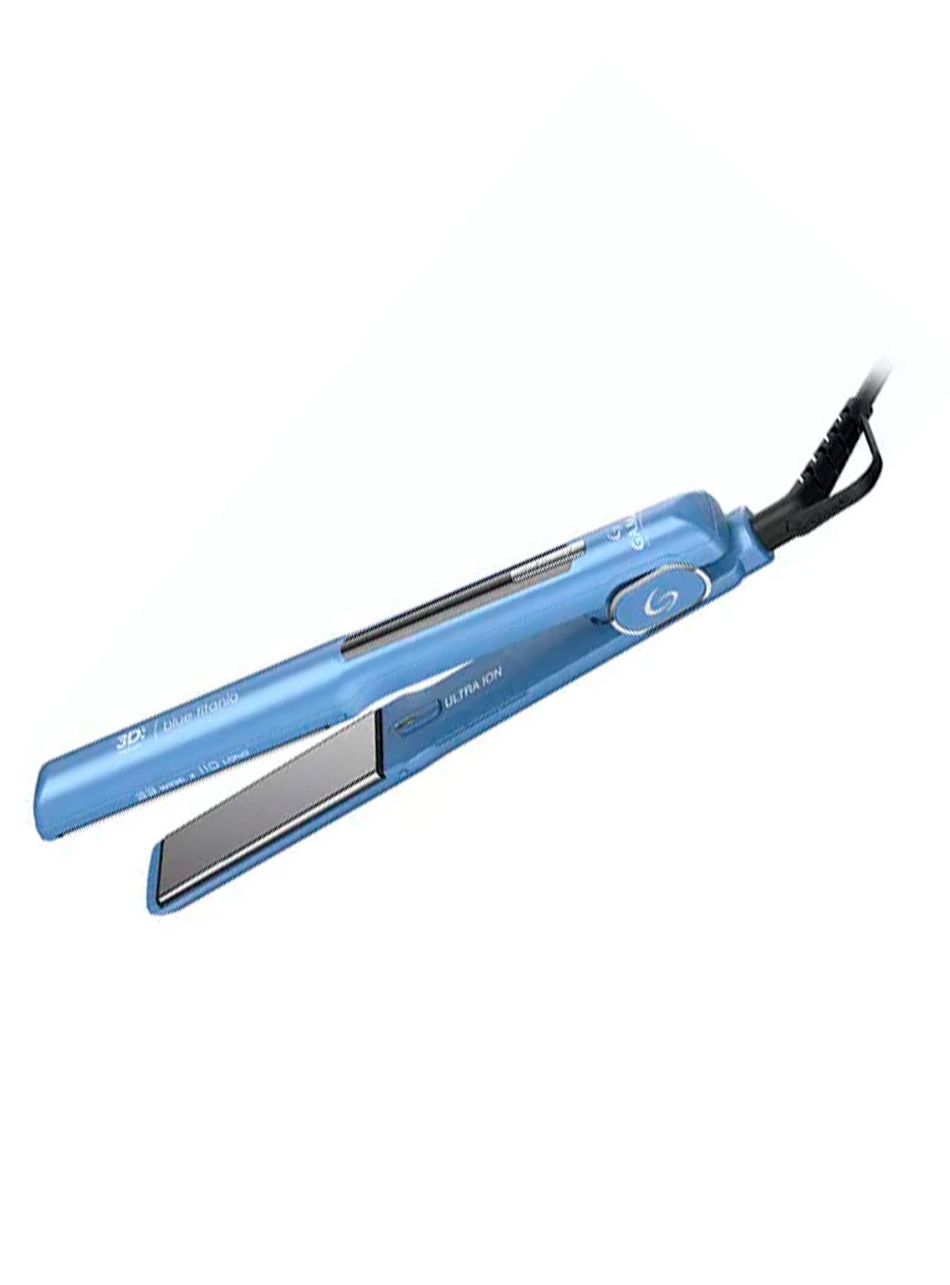 Plancha De Cabello Gama Blue Titanio Starlight 3d Therapy-1