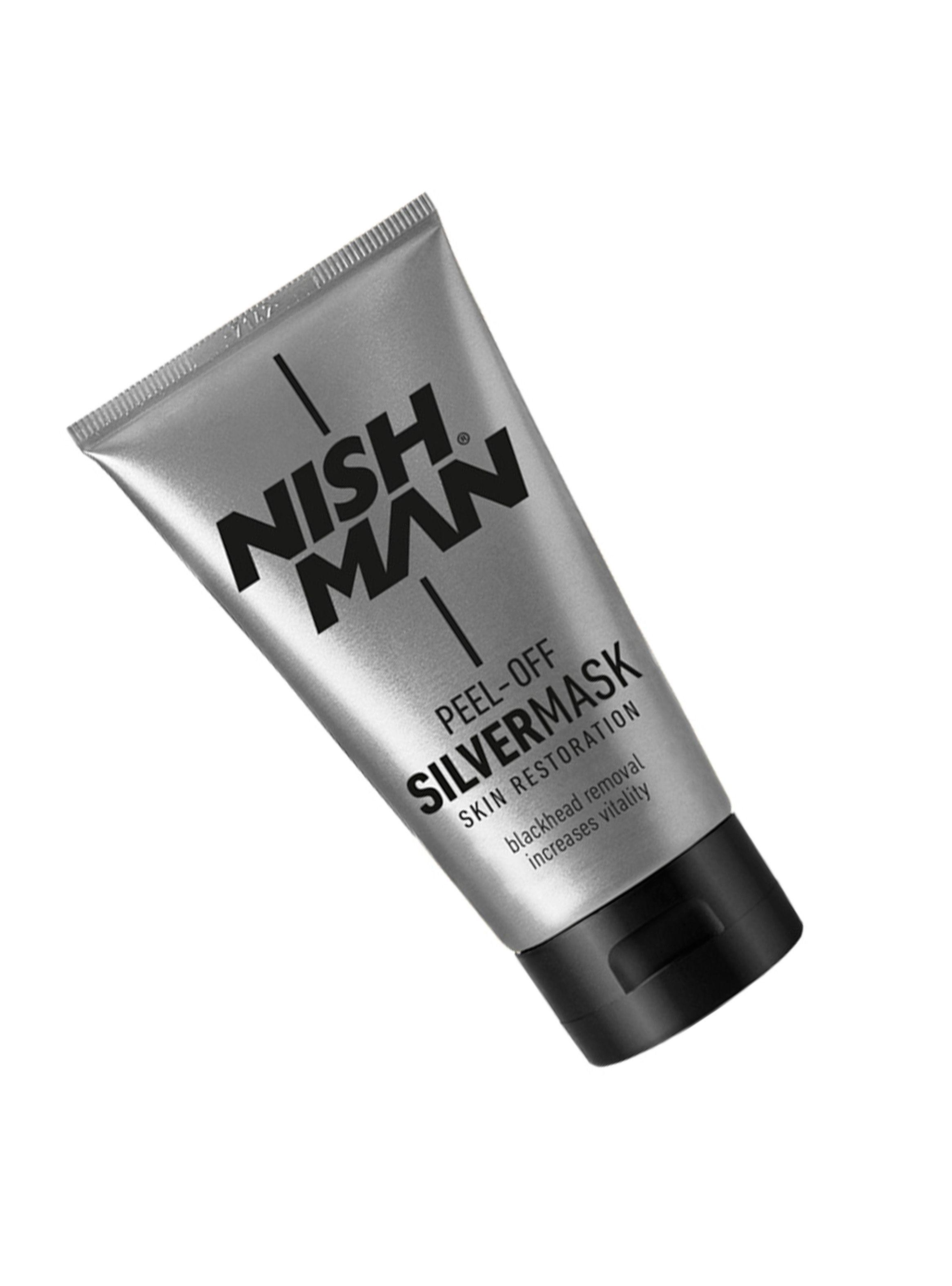 Nishman - Mascarilla Plateada Peel Off Anti Acné Remueve Puntos Negros-1