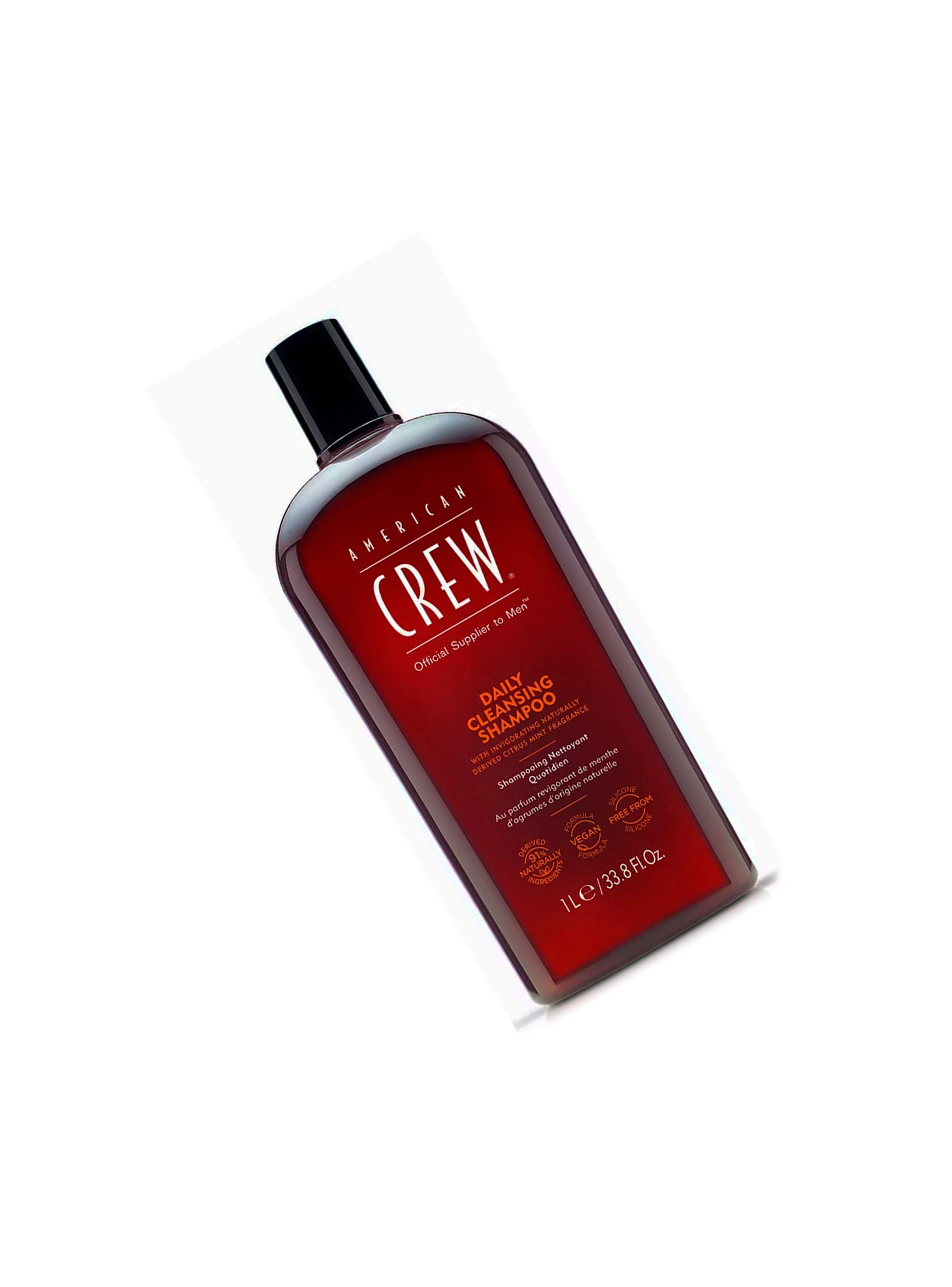 AMERICAN CREW - Shampoo para cabello y cuero cabelludo normal a graso 1000ml-1