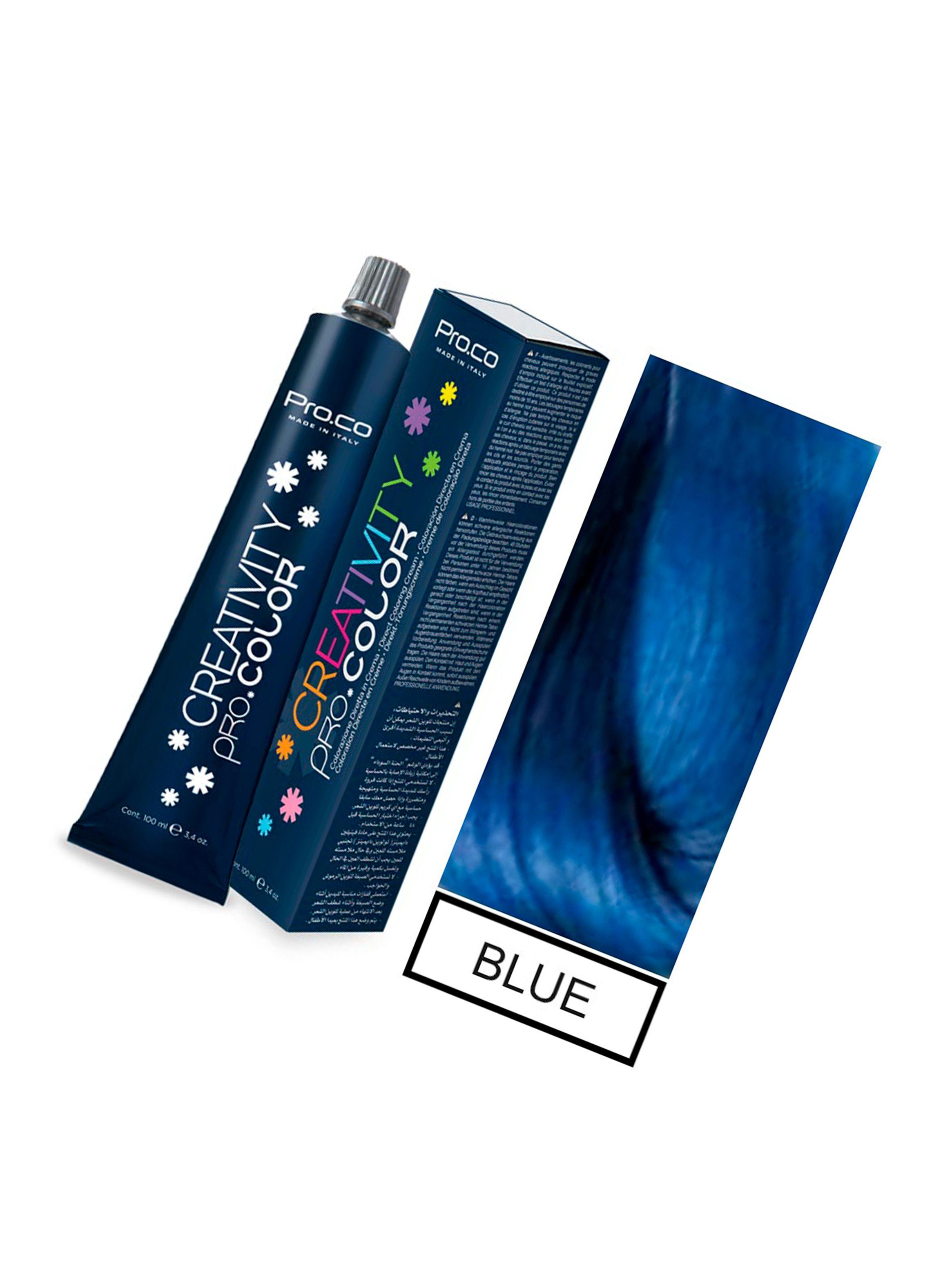 Tintura Fantasía Creativity Pro.color BBcos Tono Blue 100ml-1