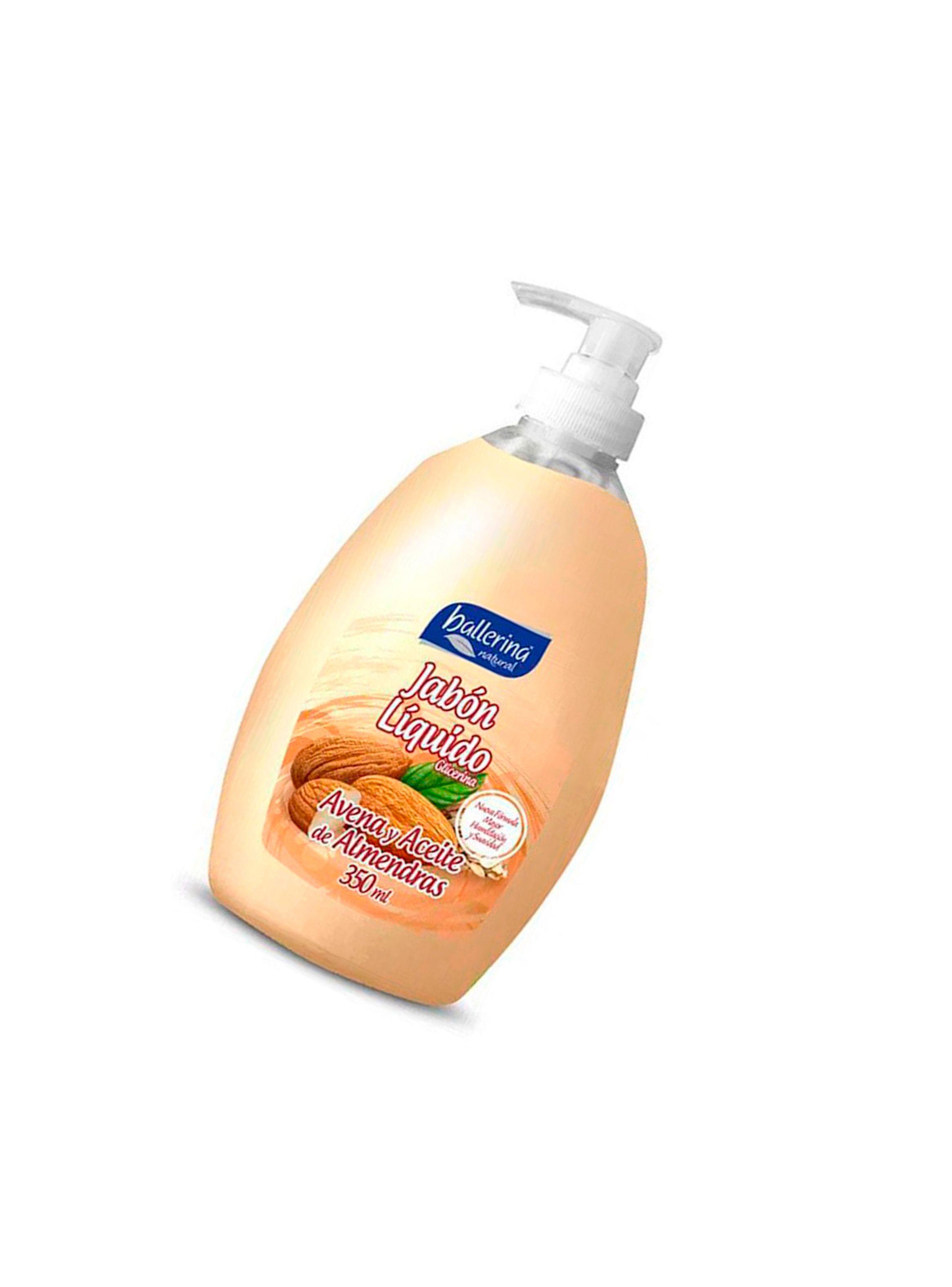 Jabón Líquido Ballerina Avena y Aceite de Almendras 350ML-1