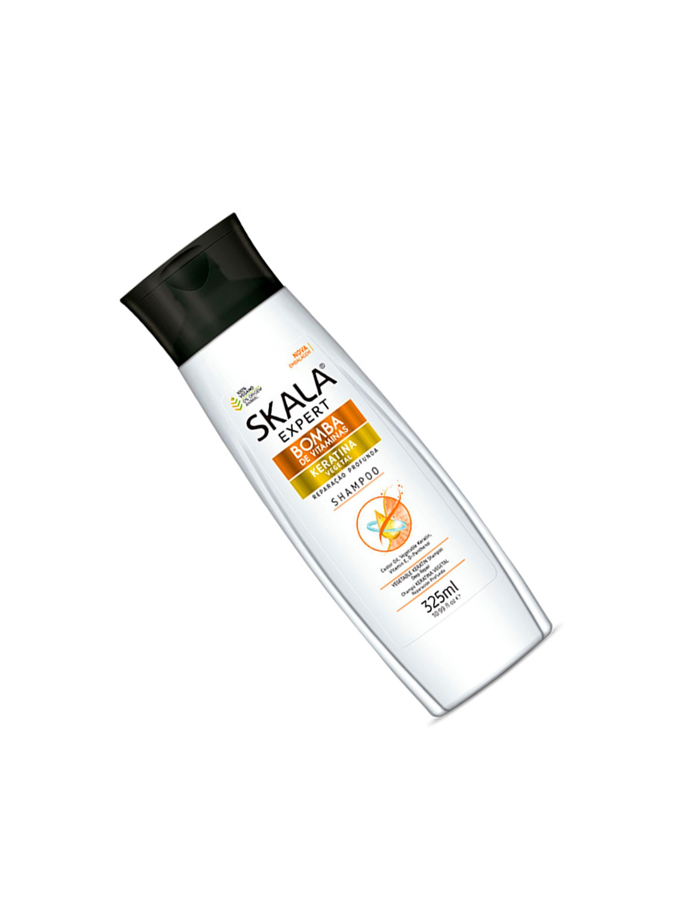 Shampoo Bomba De Vitamina Keratina Sin Sal Skala 325Ml-1