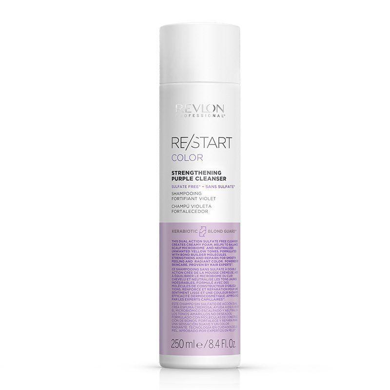 Shampoo Violeta Fortalecedor Revlon Re/start 250ml-0