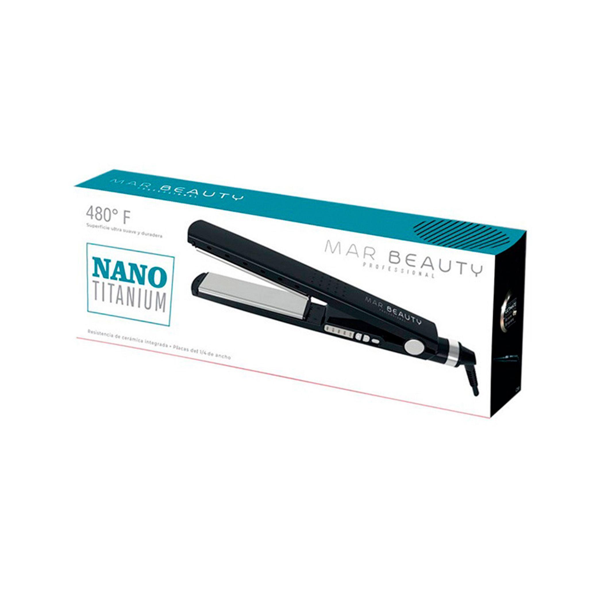 Plancha Titanium Profesional Mar Beauty 6 mm-0