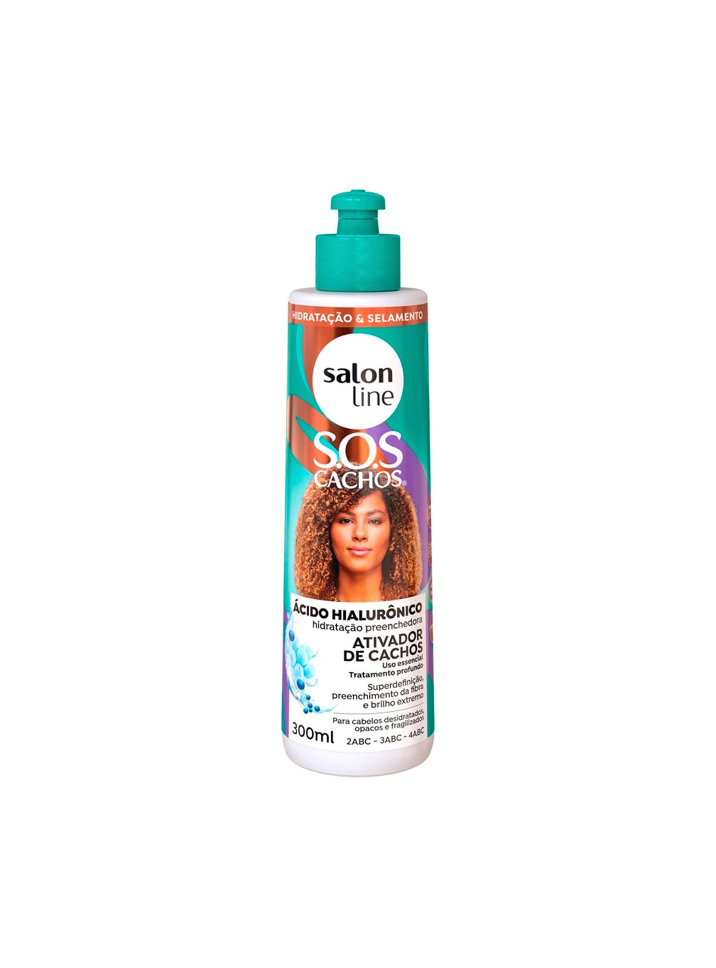 Activador De Rizos Acido Hialuronico Salon Line 300 Ml-0