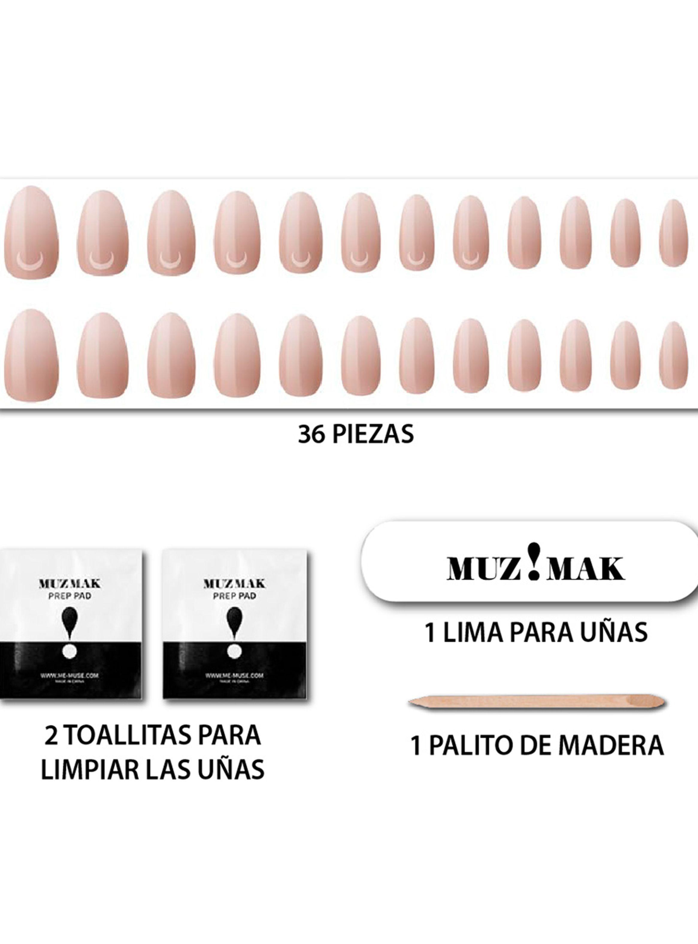 MUZMAK - Uñas Press On Aurora Coffin 36 U.-2