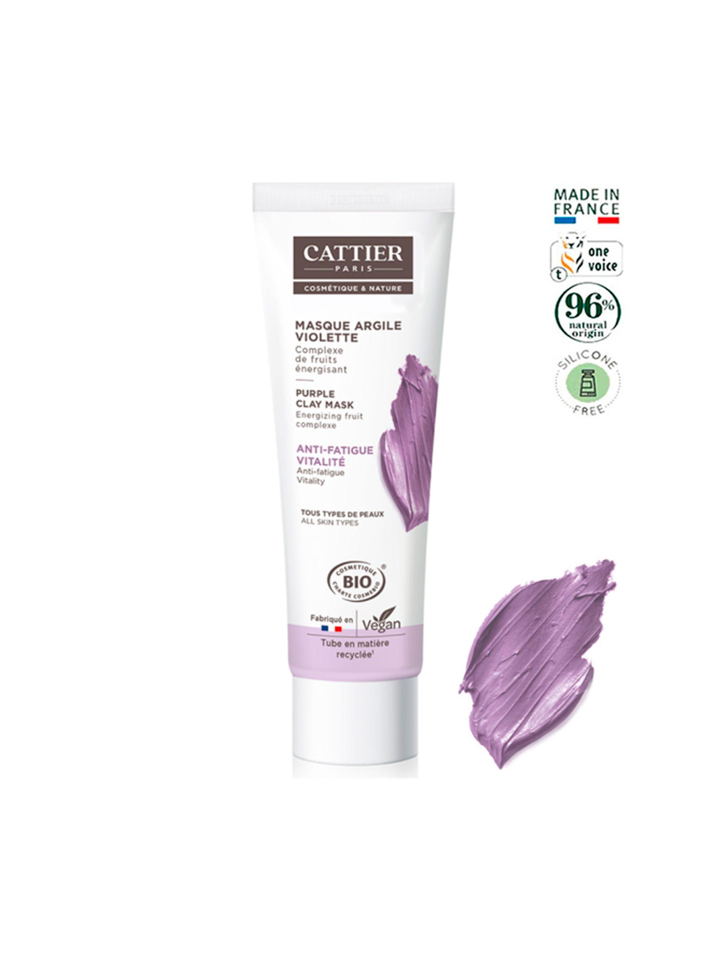 Mascarilla Arcilla Violeta Cattier 100 ml-0