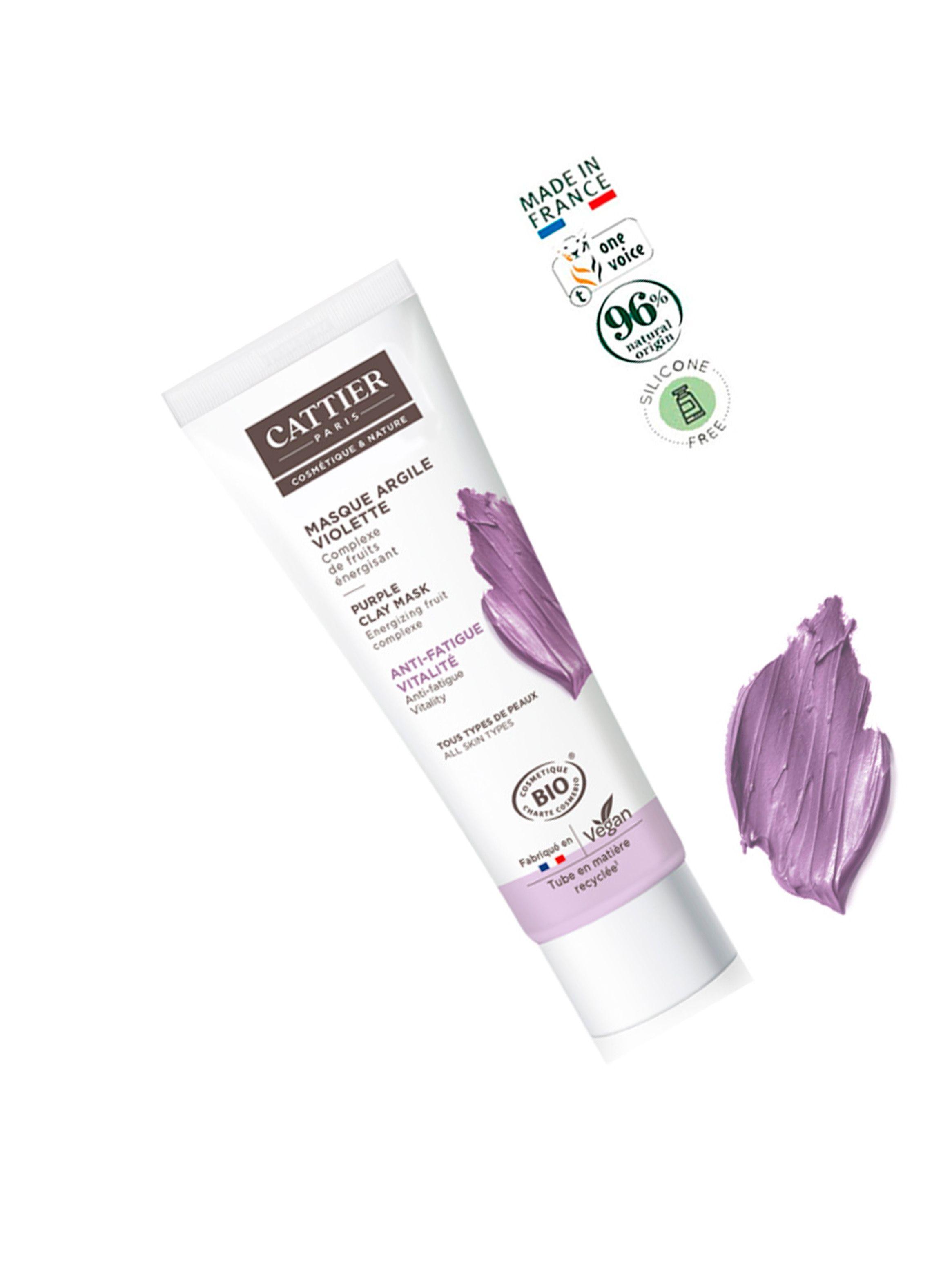 Mascarilla Arcilla Violeta Cattier 100 ml-1