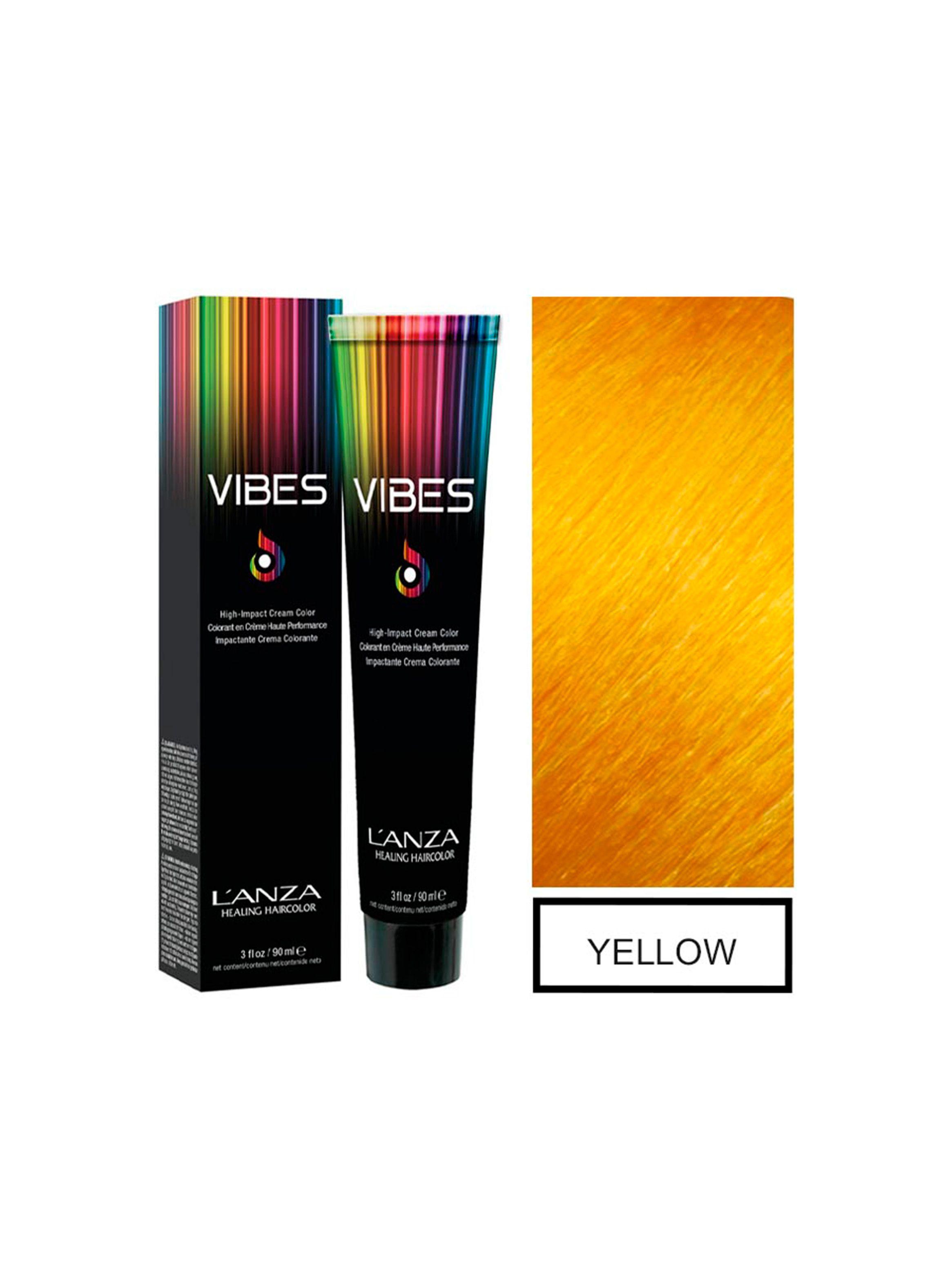 Tintura Fantasia Semipermanente Vibes Lanza Yellow 90ml-0
