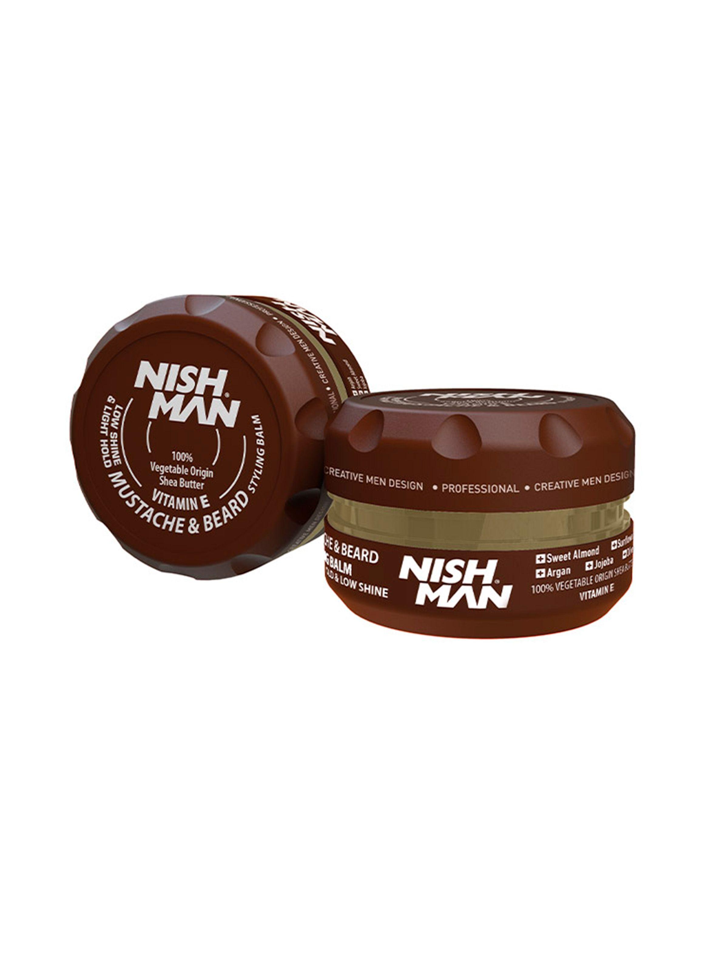 Nishman - Cera para Barba enriquecida con Vitamina E 100 Ml-0