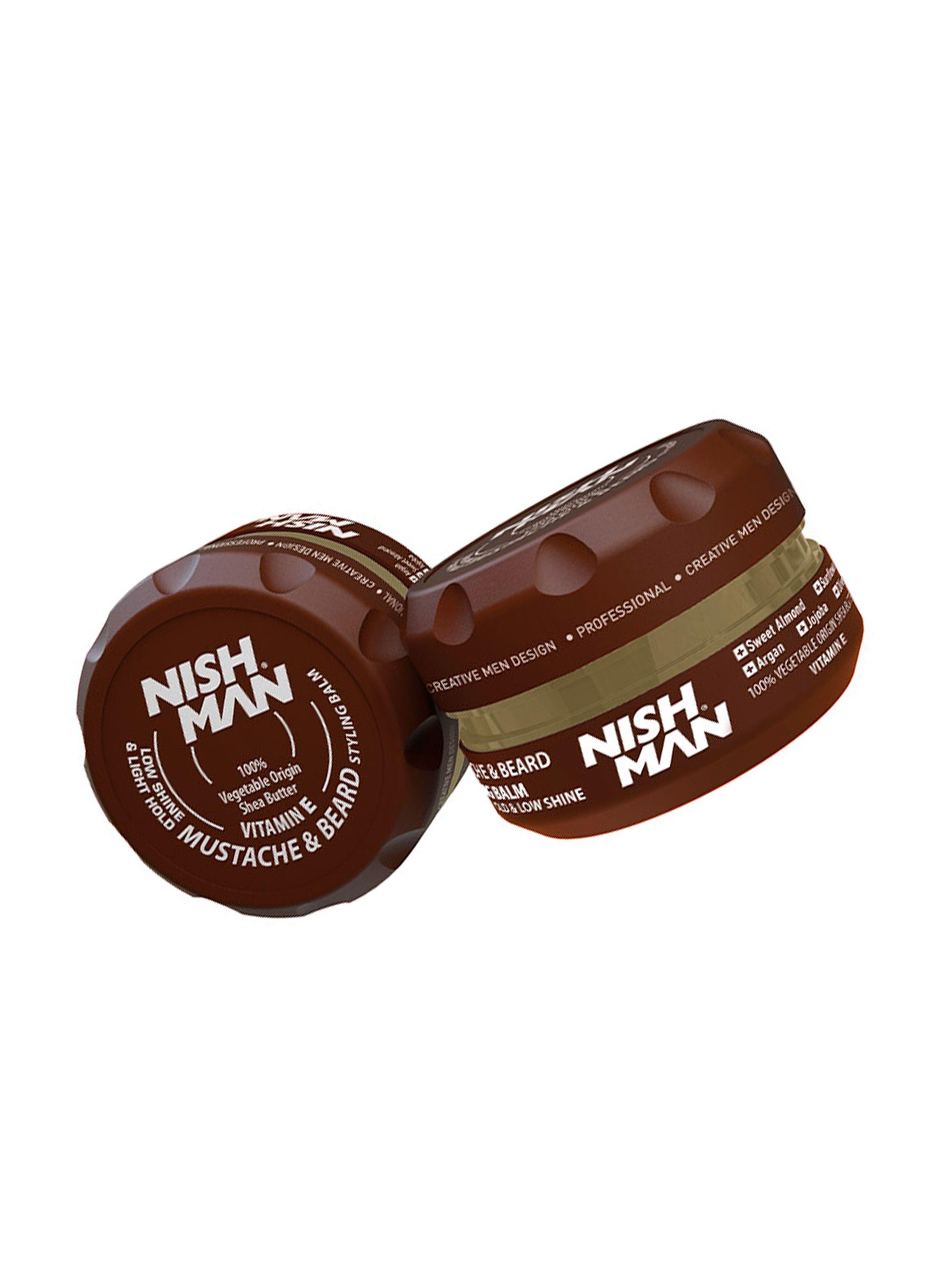 Nishman - Cera para Barba enriquecida con Vitamina E 100 Ml-1