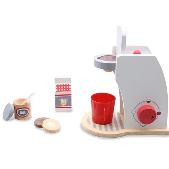 Juguete máquina cafetera Liboom de madera-1