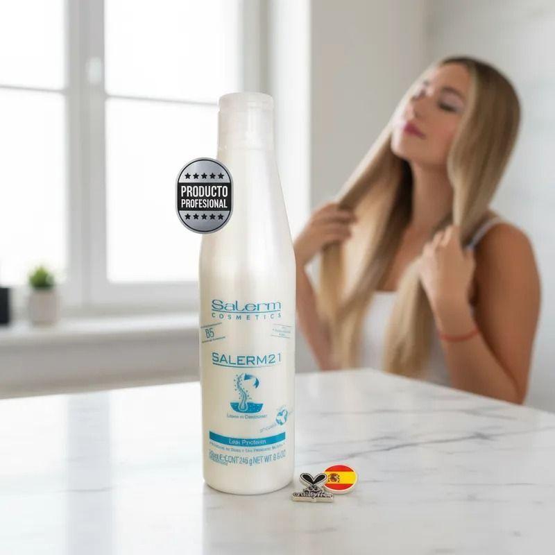 Salerm Shampoo 21 + Acondicionador 250m + Mask Proteina 250m-2