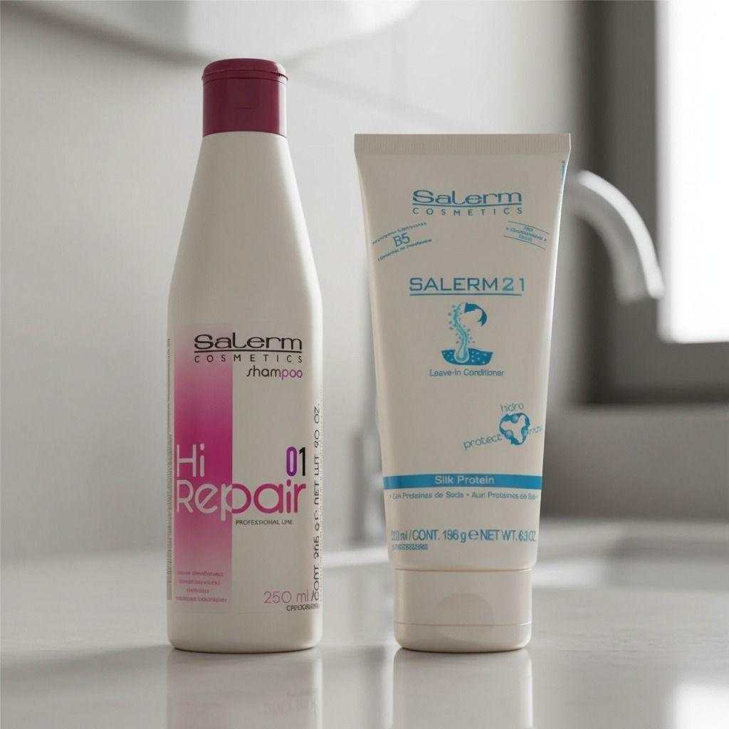 Salerm Shampoo Hi Repair 250ml + Acondicionador 21 200ml-2