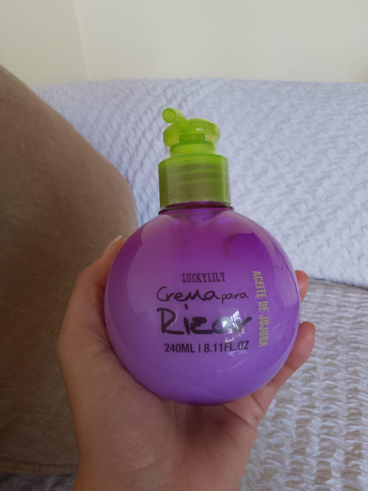 Luckylily Crema Para Rizos Con Aceite De Jojoba 240ml-2