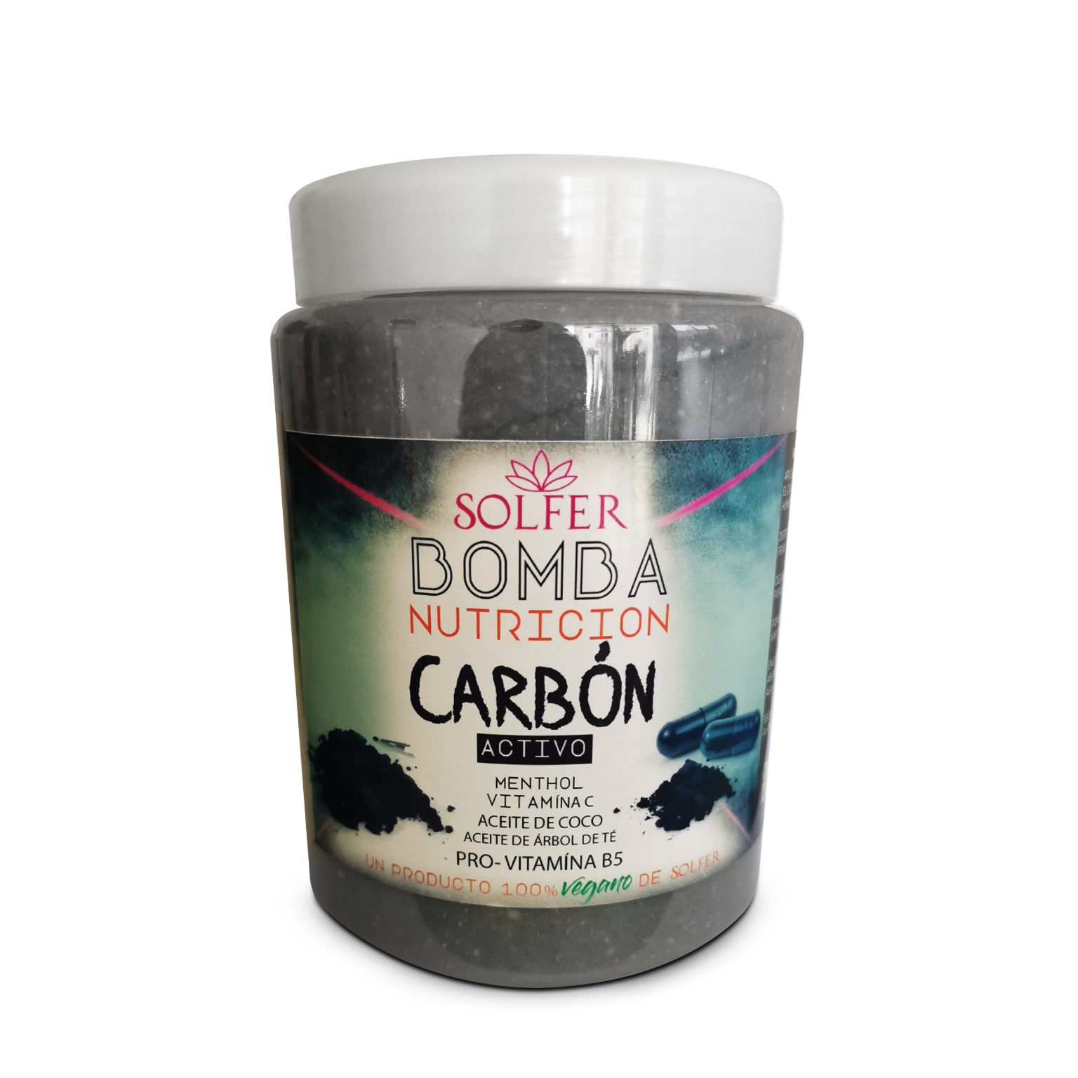 Solfer Bomba de nutricion capilar carbon mentol-0