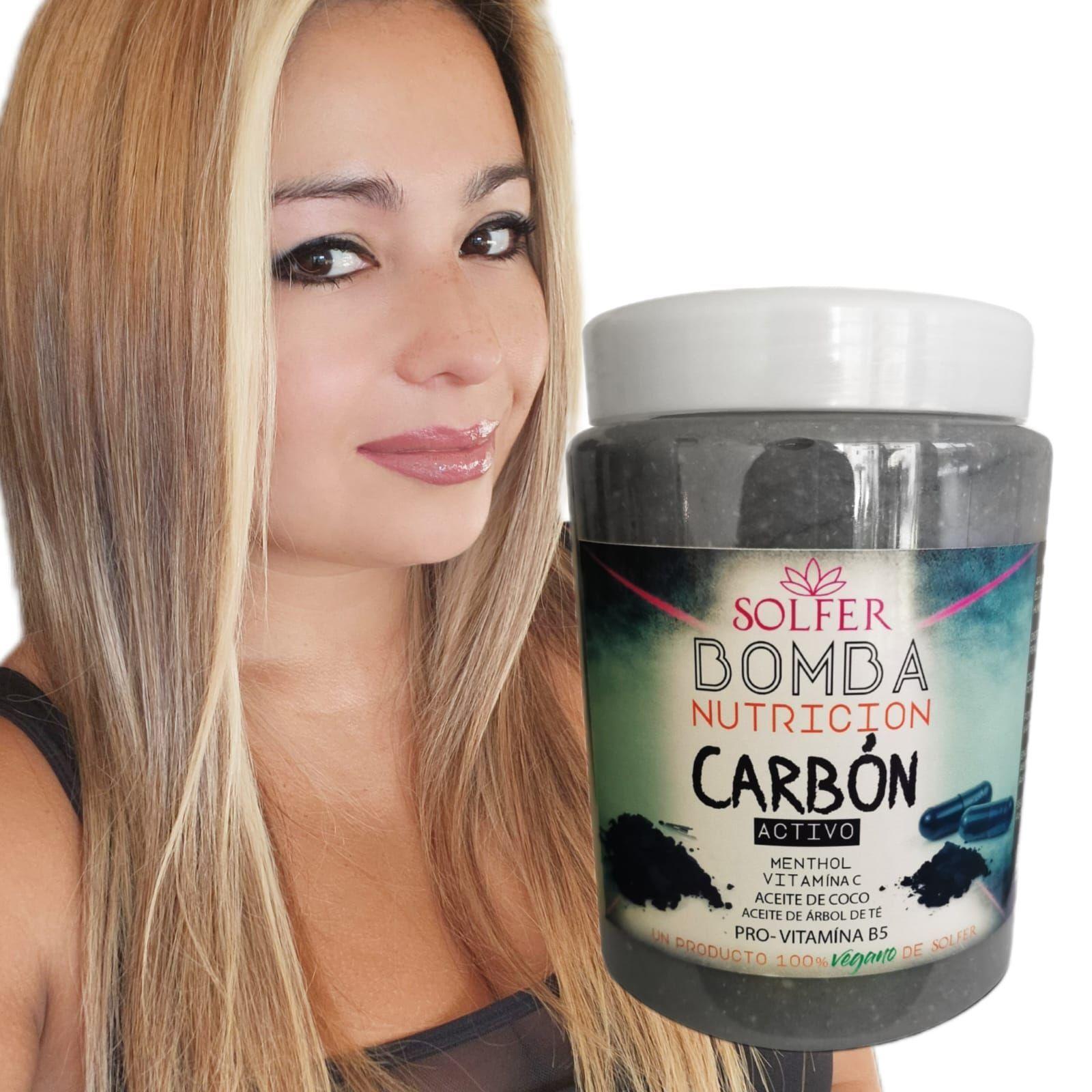 Solfer Bomba de nutricion capilar carbon mentol-1