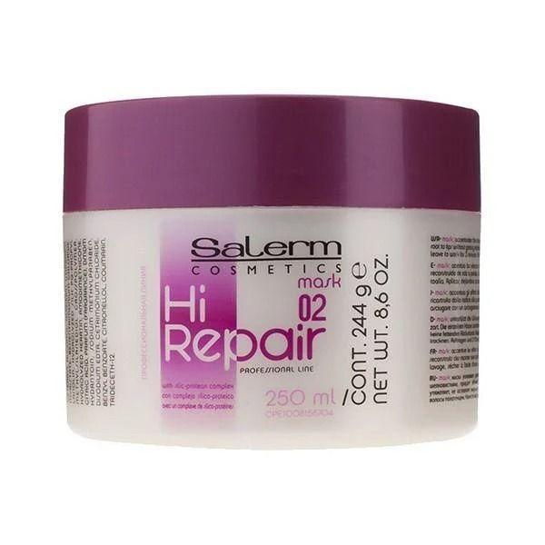 Shampoo Salerm Hi Repair 250ml + Mascarilla Hi Repair 250ml-2