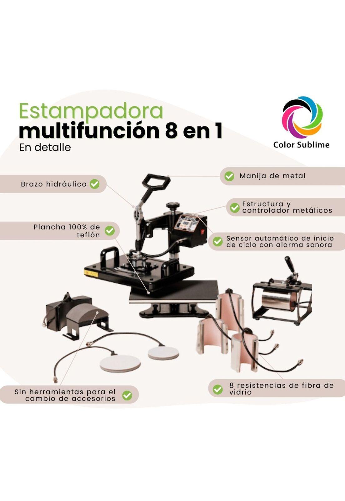 Estampadora Multifunción 8 en 1 (PREMIUM)-2