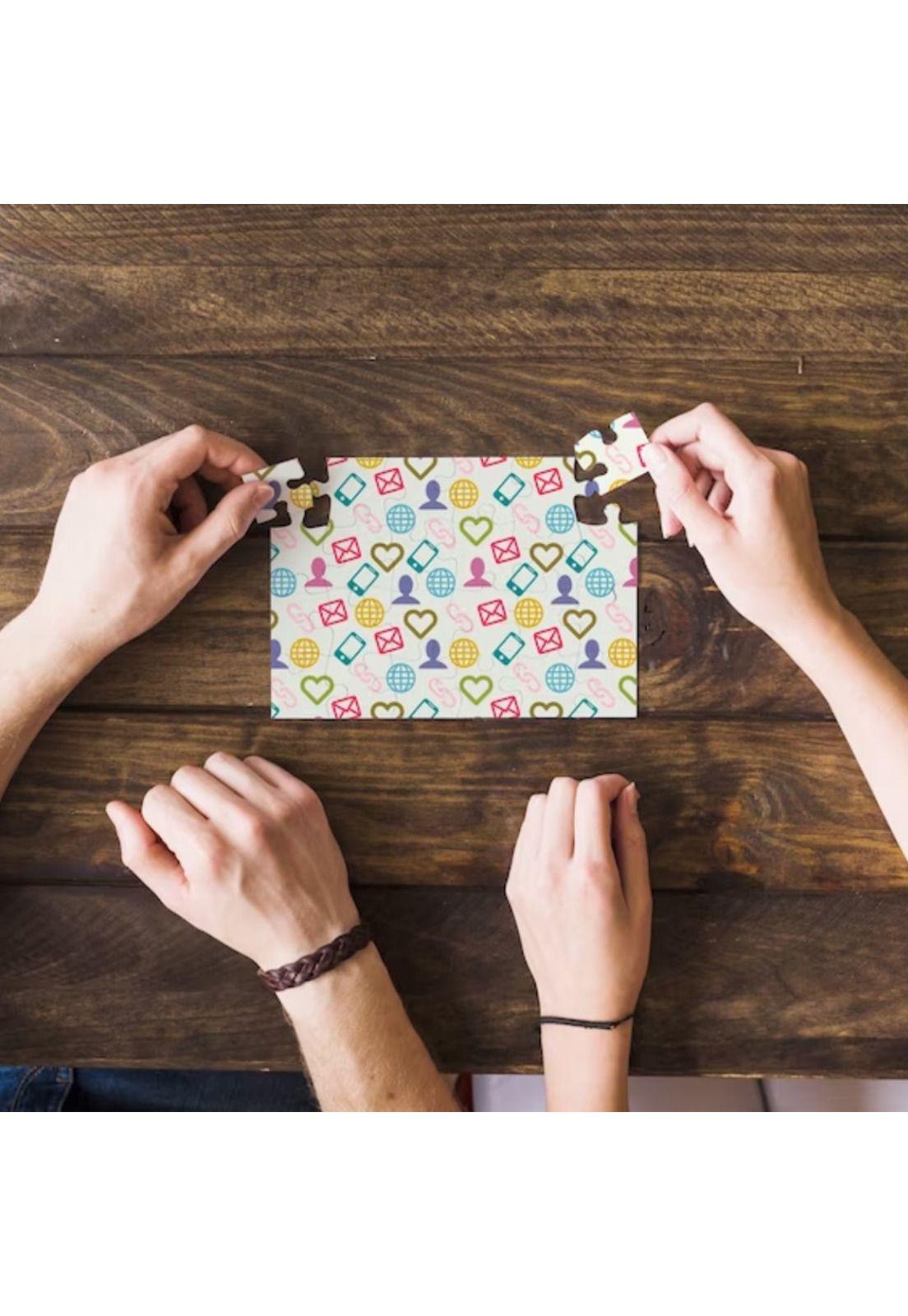 Rompecabezas Puzzle Sublimación Estampar A4 Pack X5 Unidades-5